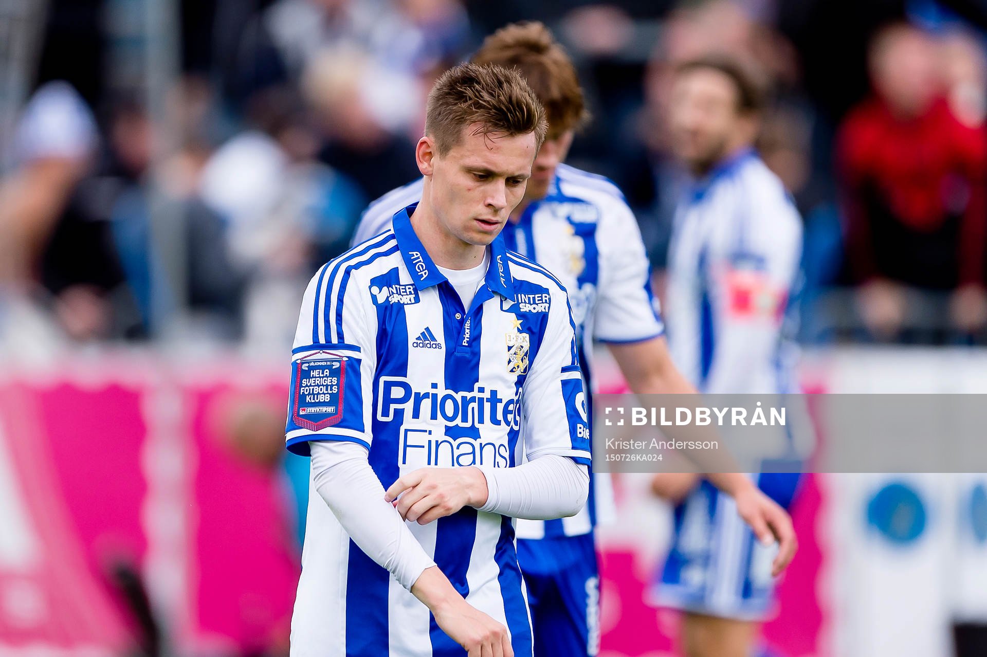 IFK Göteborgs Jakob Ankersen deppar