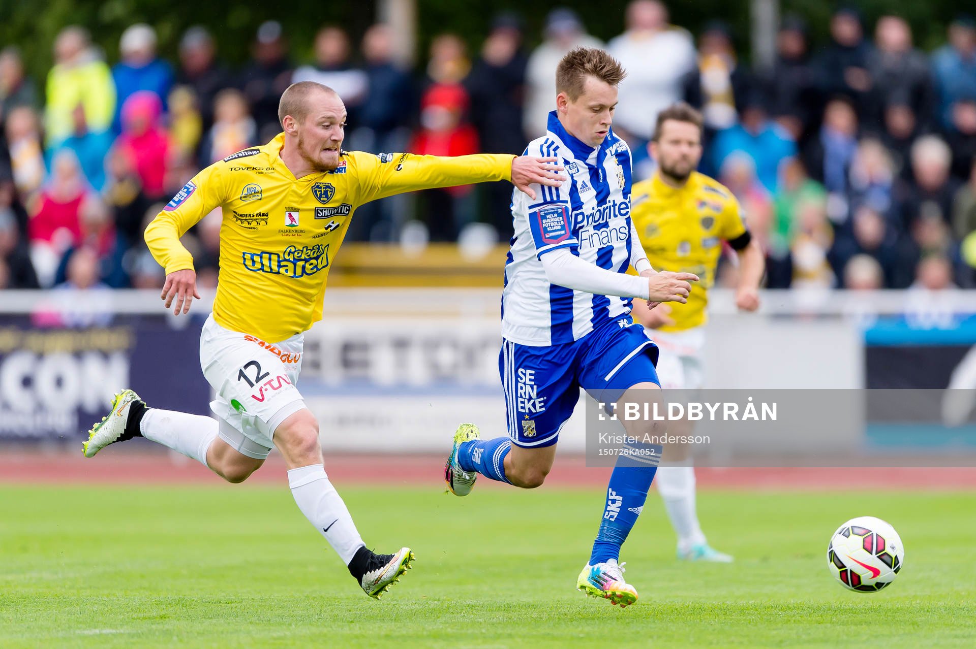 Falkenbergs Christoffer Carlsson och IFK Göteborgs Sören