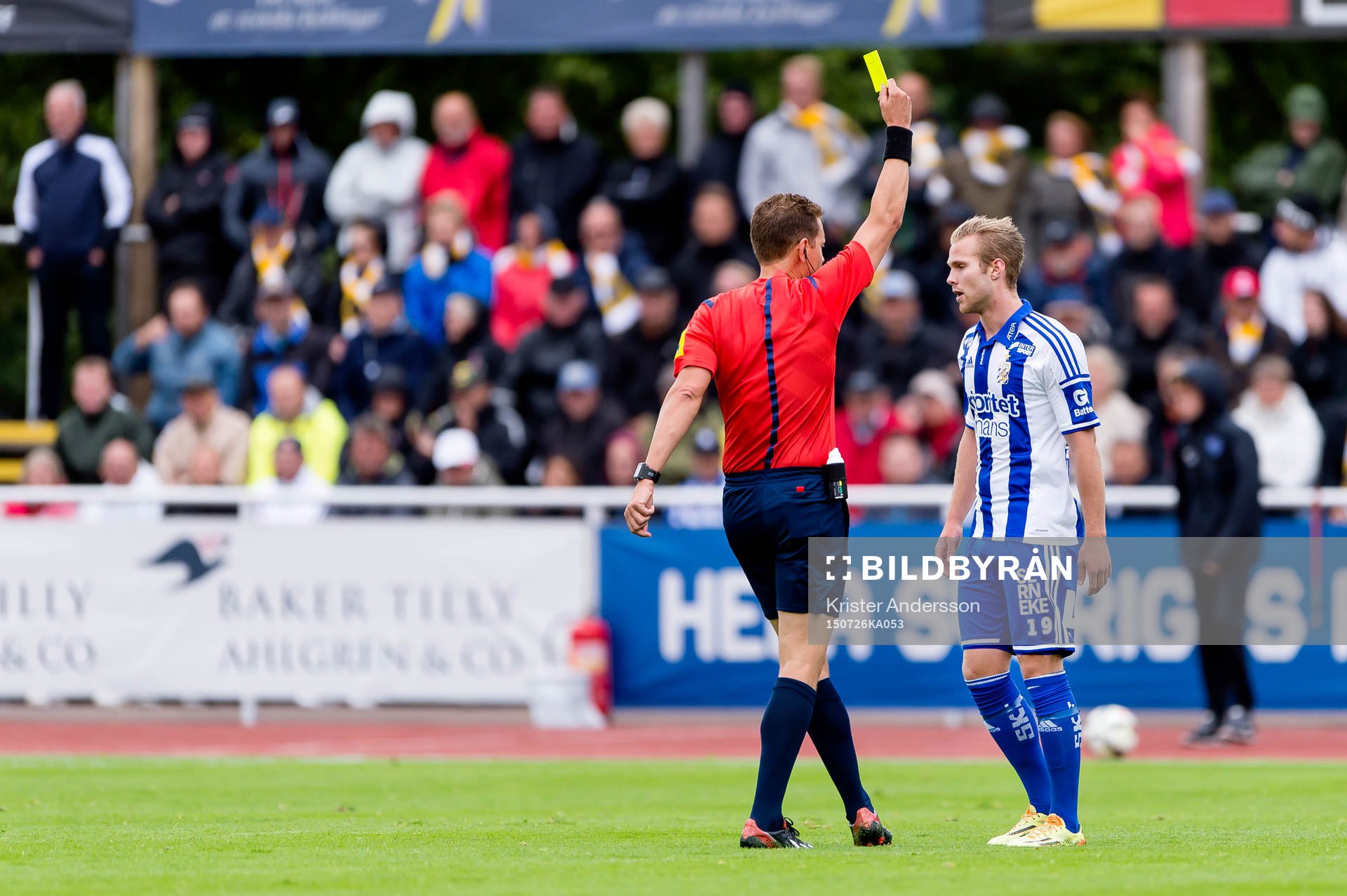 IFK Göteborgs Gustav Engvall blir varnad