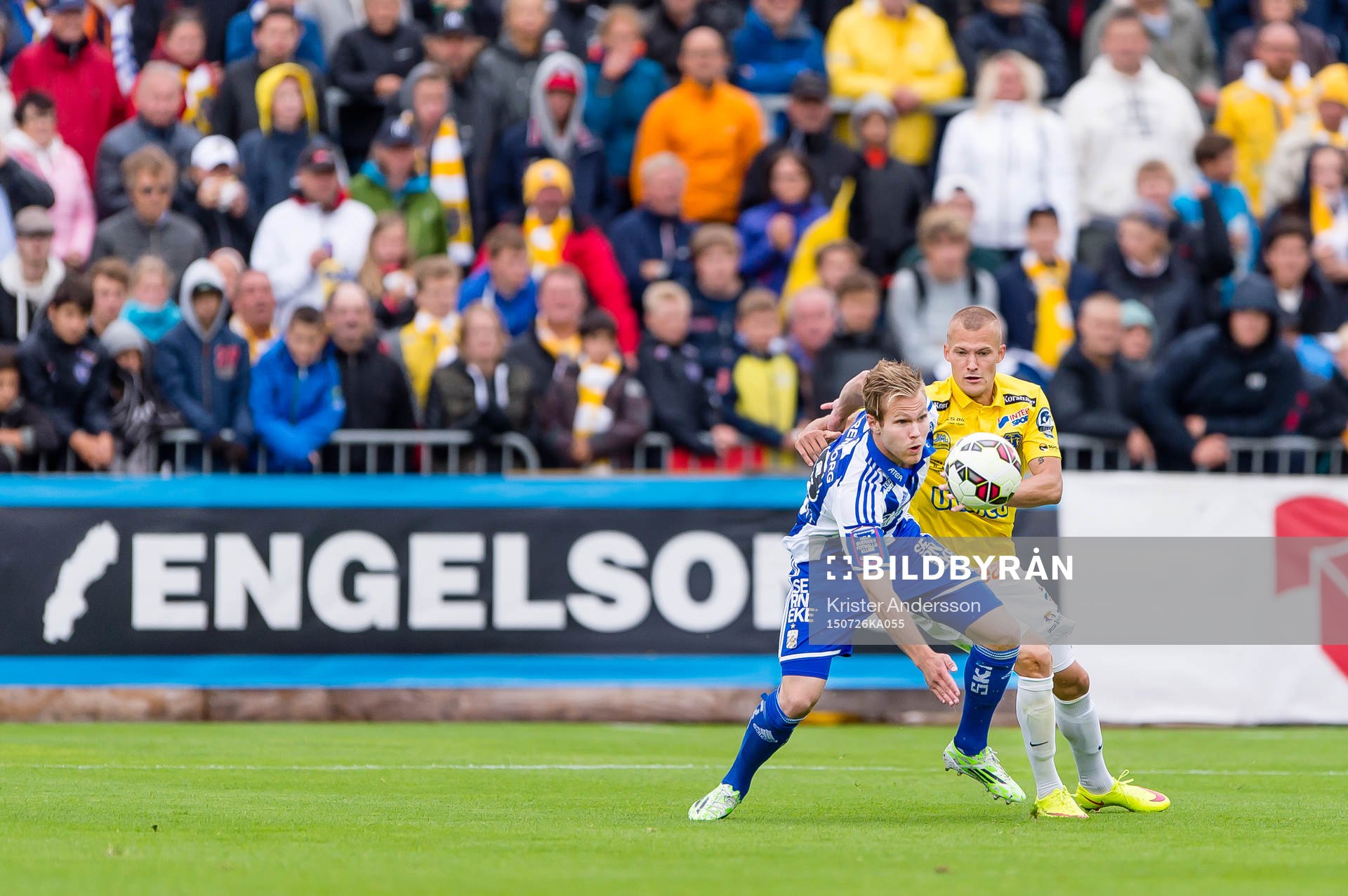 IFK Göteborgs Gustav Engvall och Falkenbergs Rasmus