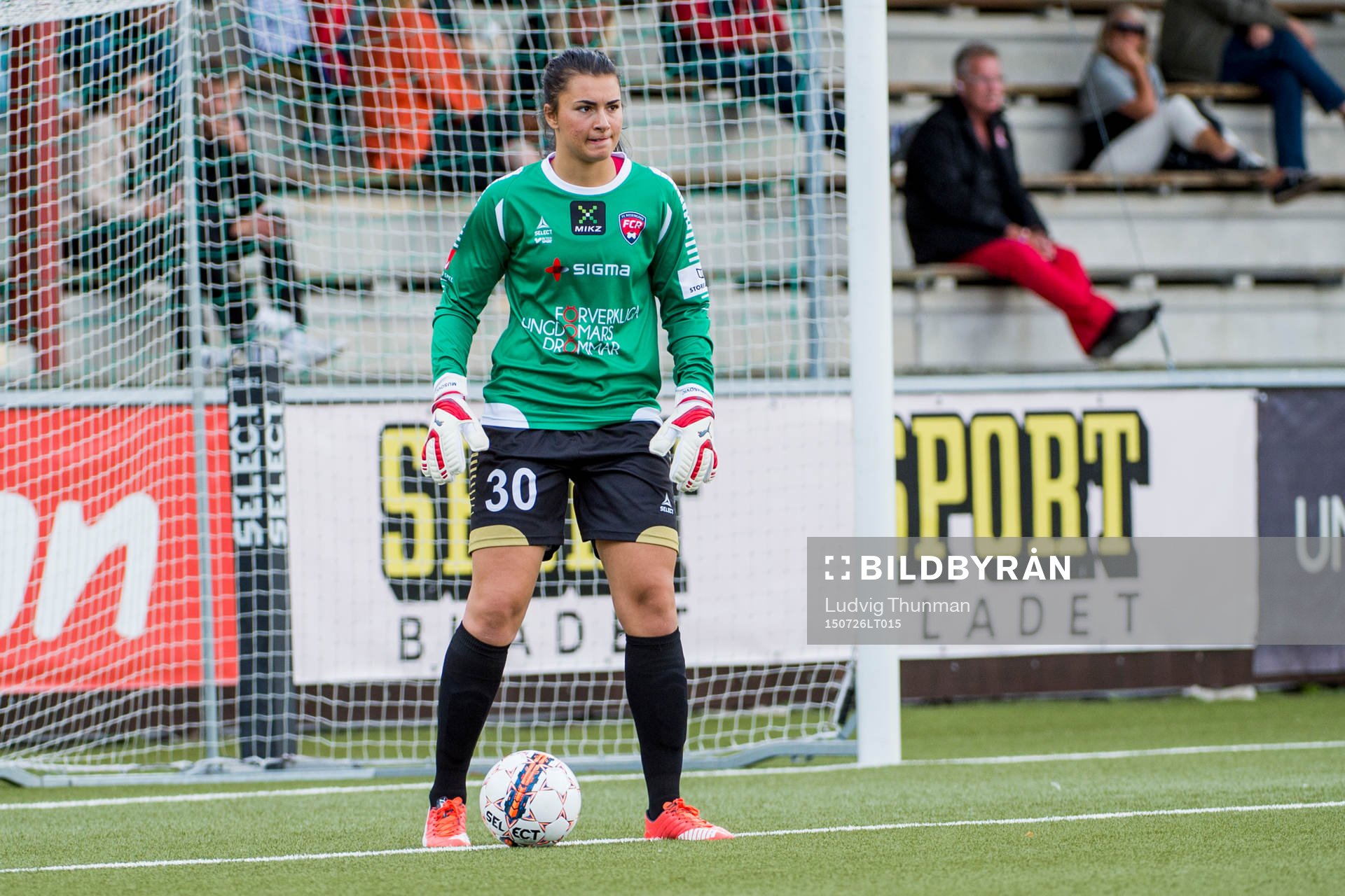 FC Rosengårds målvakt Zecira Musovic