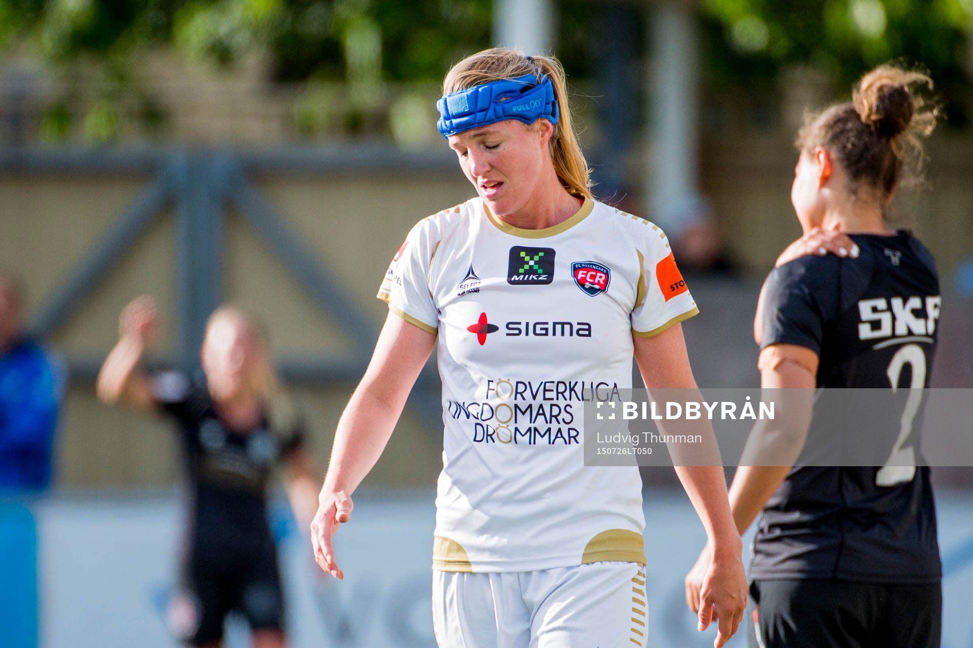 FC Rosengårds Kirsten van de Ven deppar