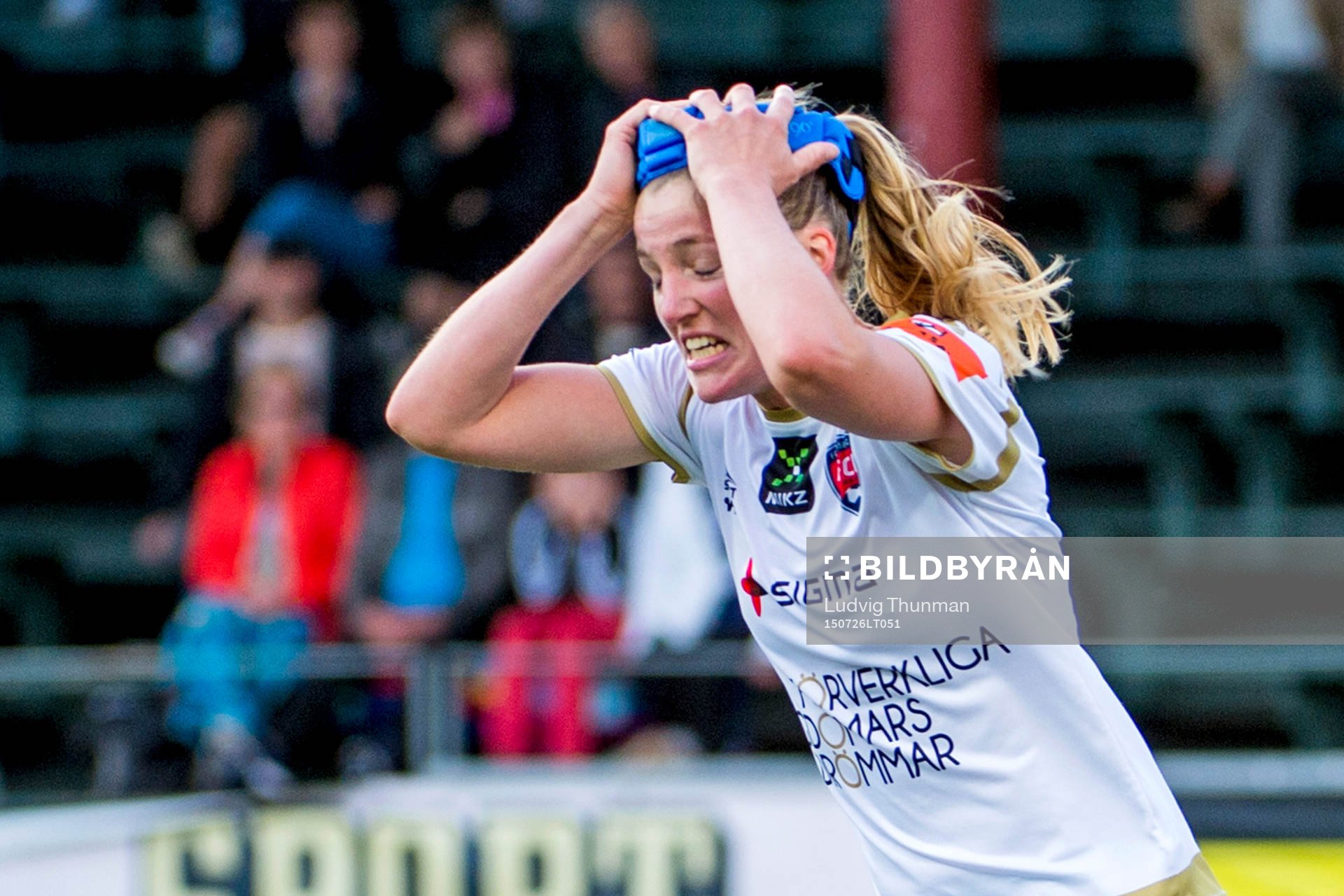 FC Rosengårds Kirsten van de Ven deppar