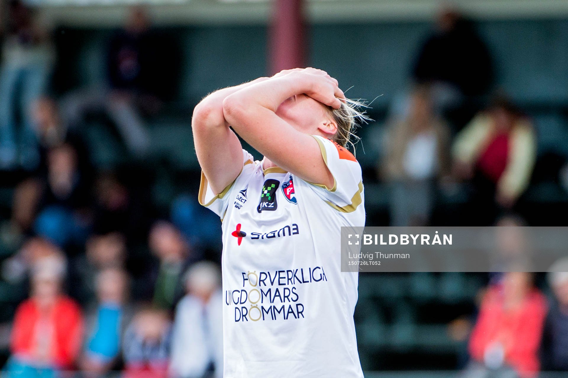 FC Rosengårds Kirsten van de Ven deppar