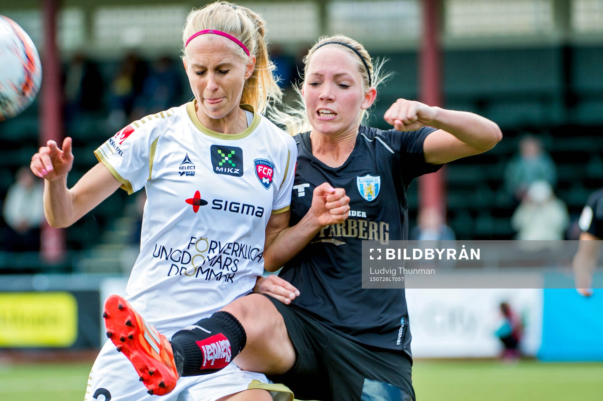 Rosengårds Line Röddik Hansen och Göteborgs Elin