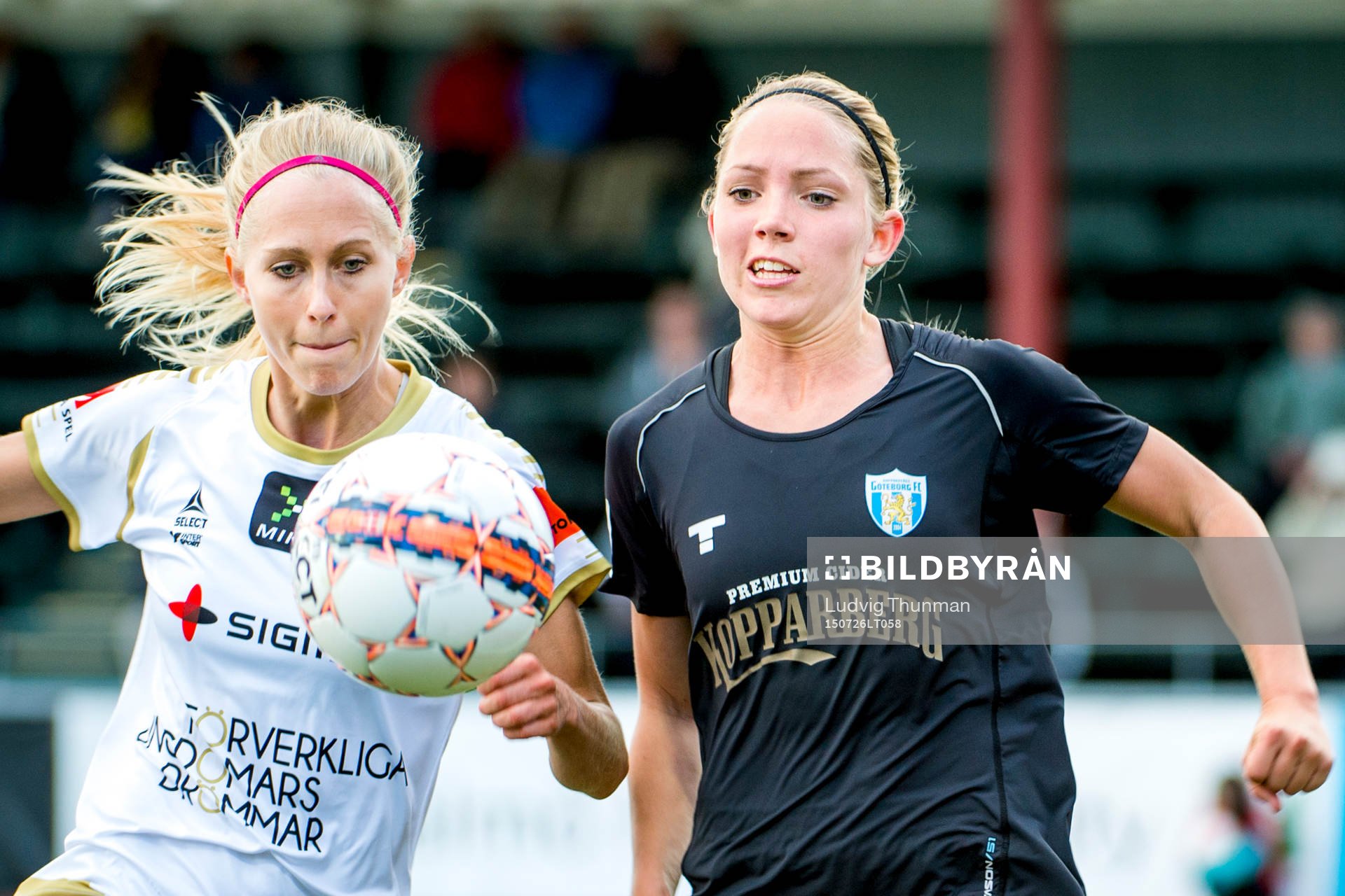 Rosengårds Line Röddik Hansen och Göteborgs Elin
