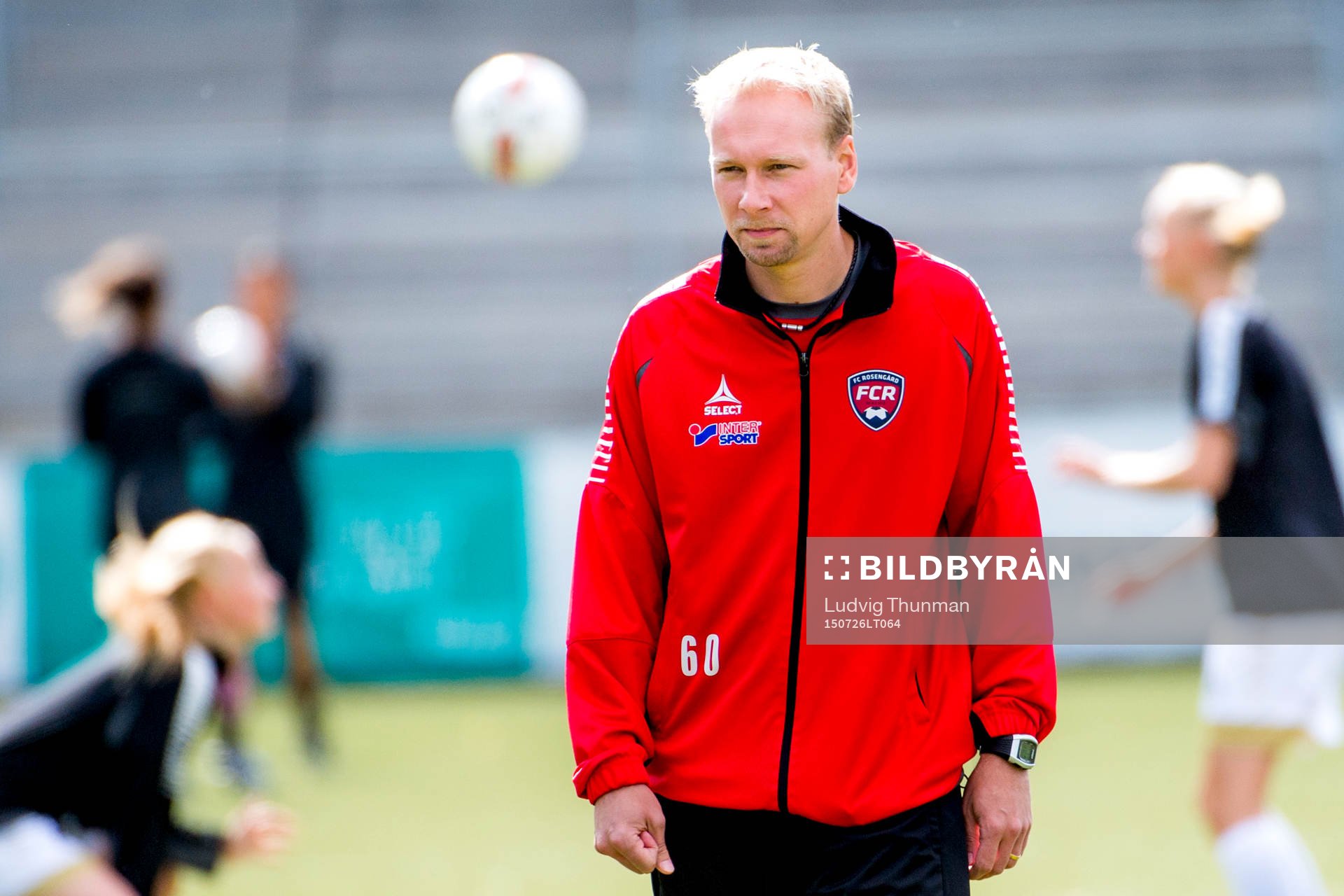 FC Rosengårds assisterande tränare Daniel Nilsson