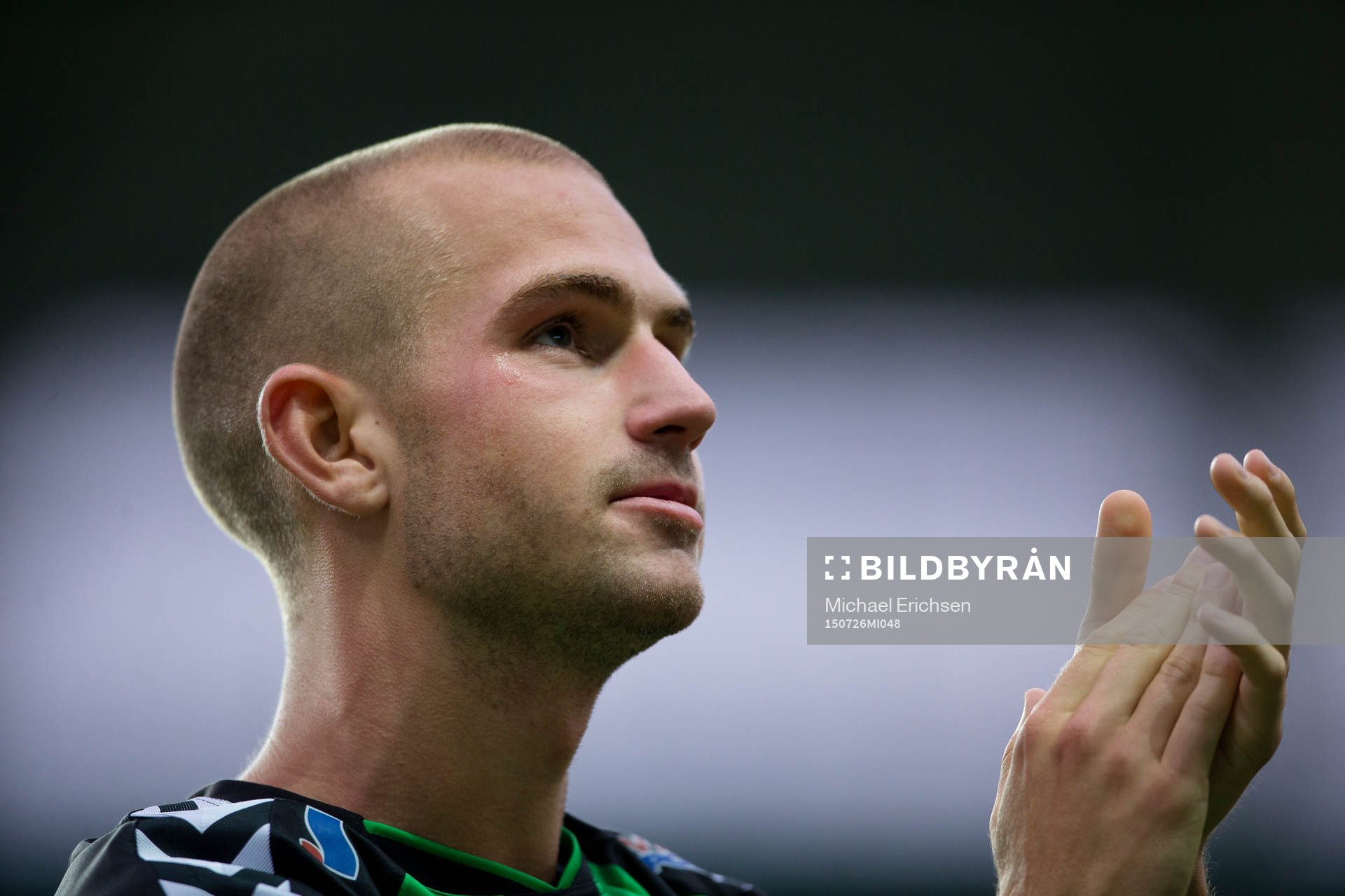 GAIS Sebastian Starke Hedlund tackar publiken