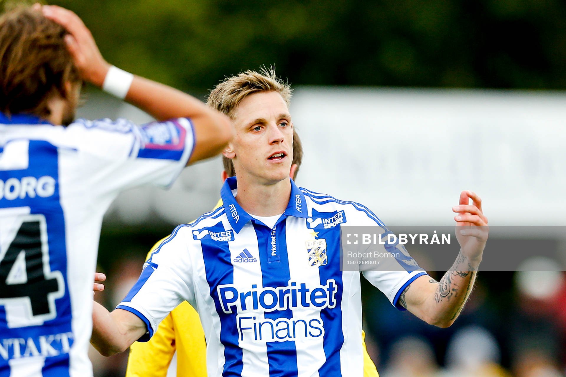 IFK Göteborgs Sören Rieks deppar