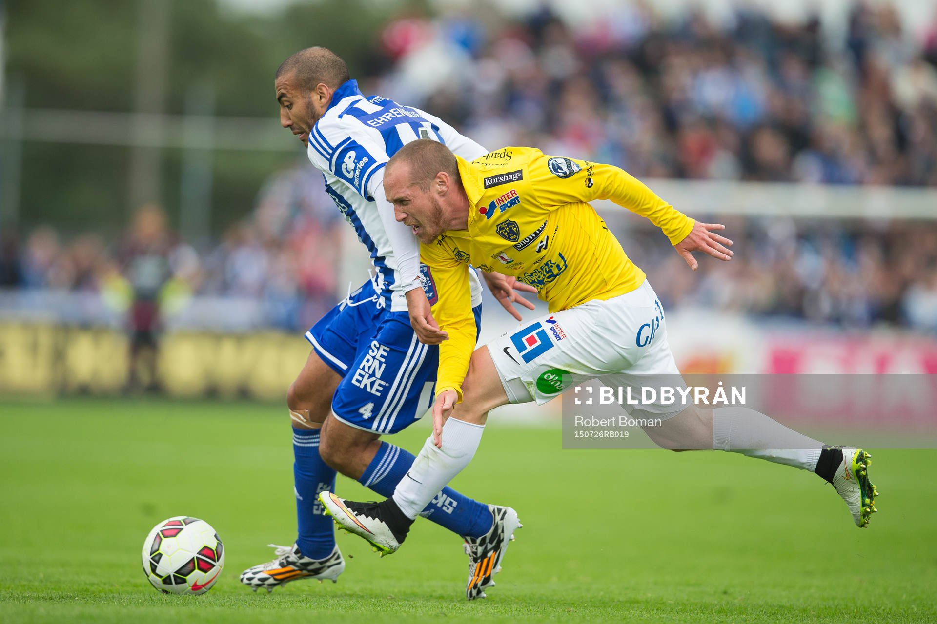 Göteborgs Haitam Aleesami och Falkenbergs Christoffer