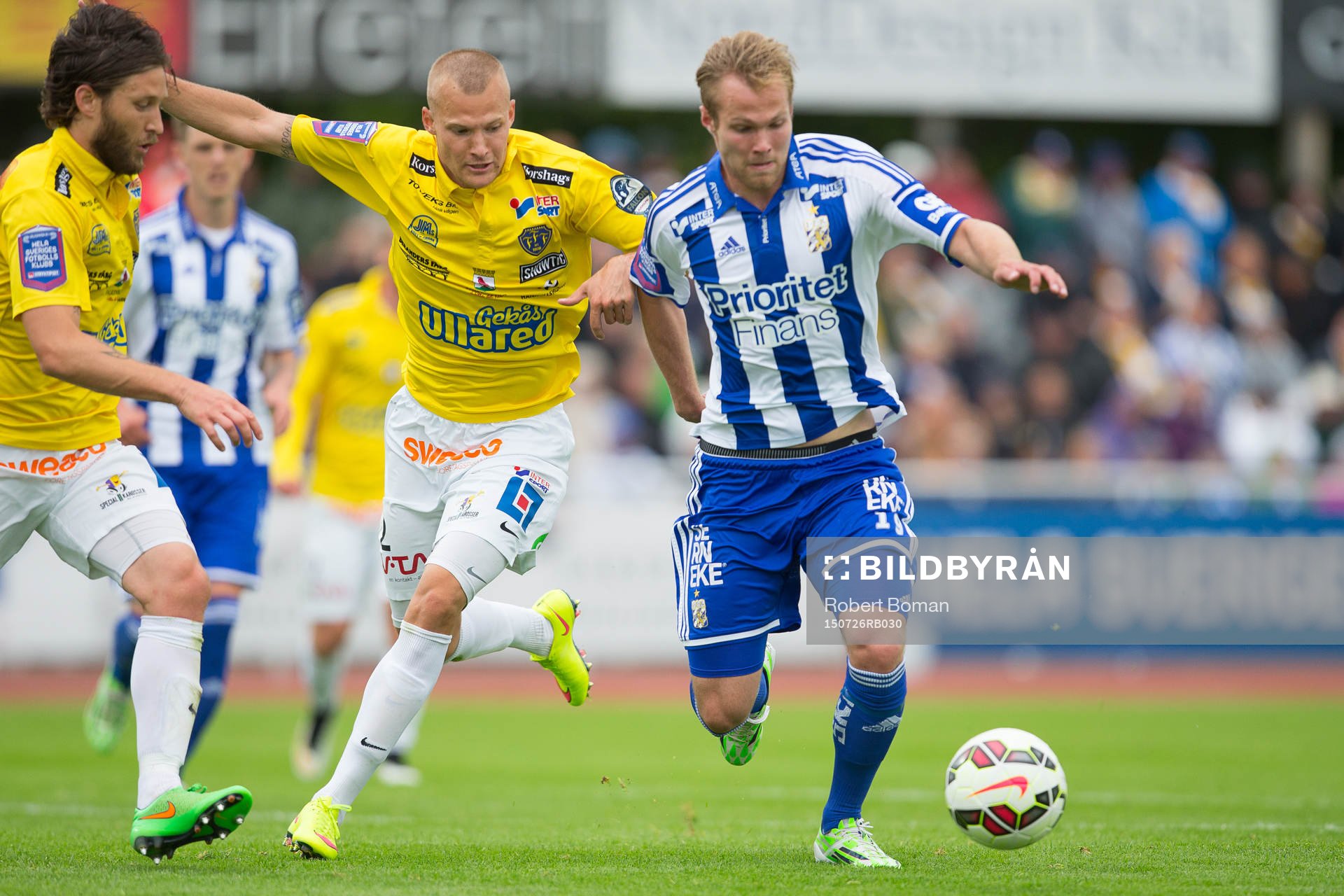 Falkenbergs Rasmus Sjöstedt och Göteborgs Gustav Engvall