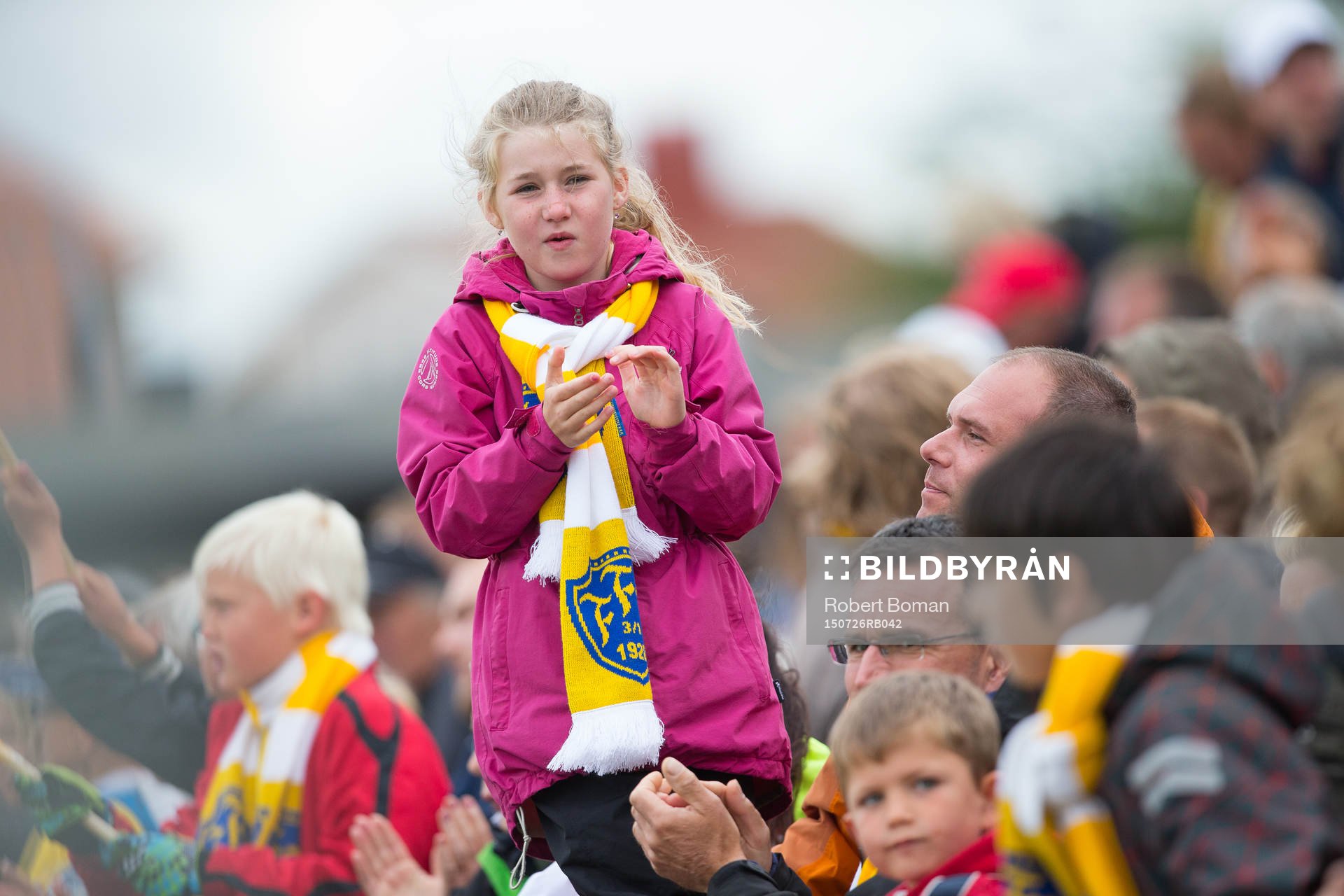 En Falkenbergs supporter