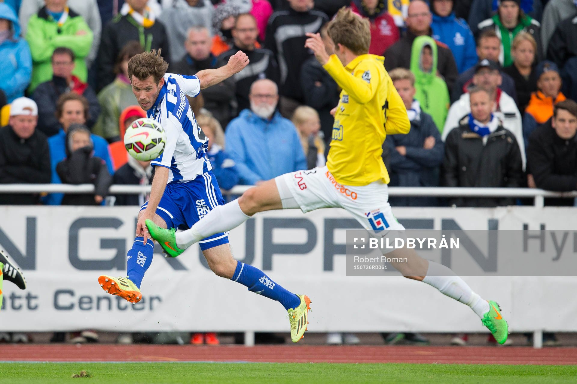 Göteborgs Emil Salomonsson och Falkenbergs Adam Eriksson