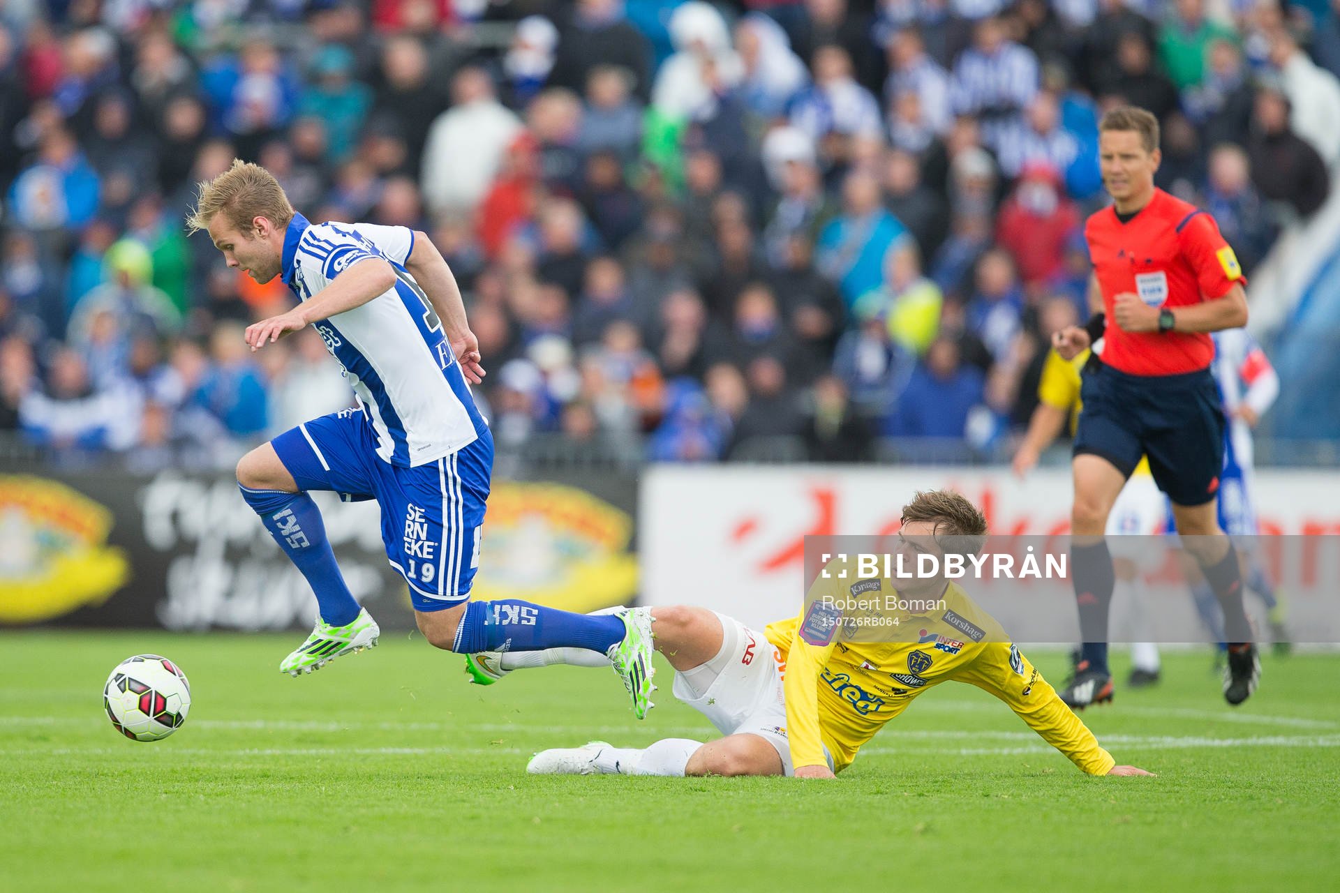 Göteborgs Gustav Engvall och Falkenbergs Daniel Johansson