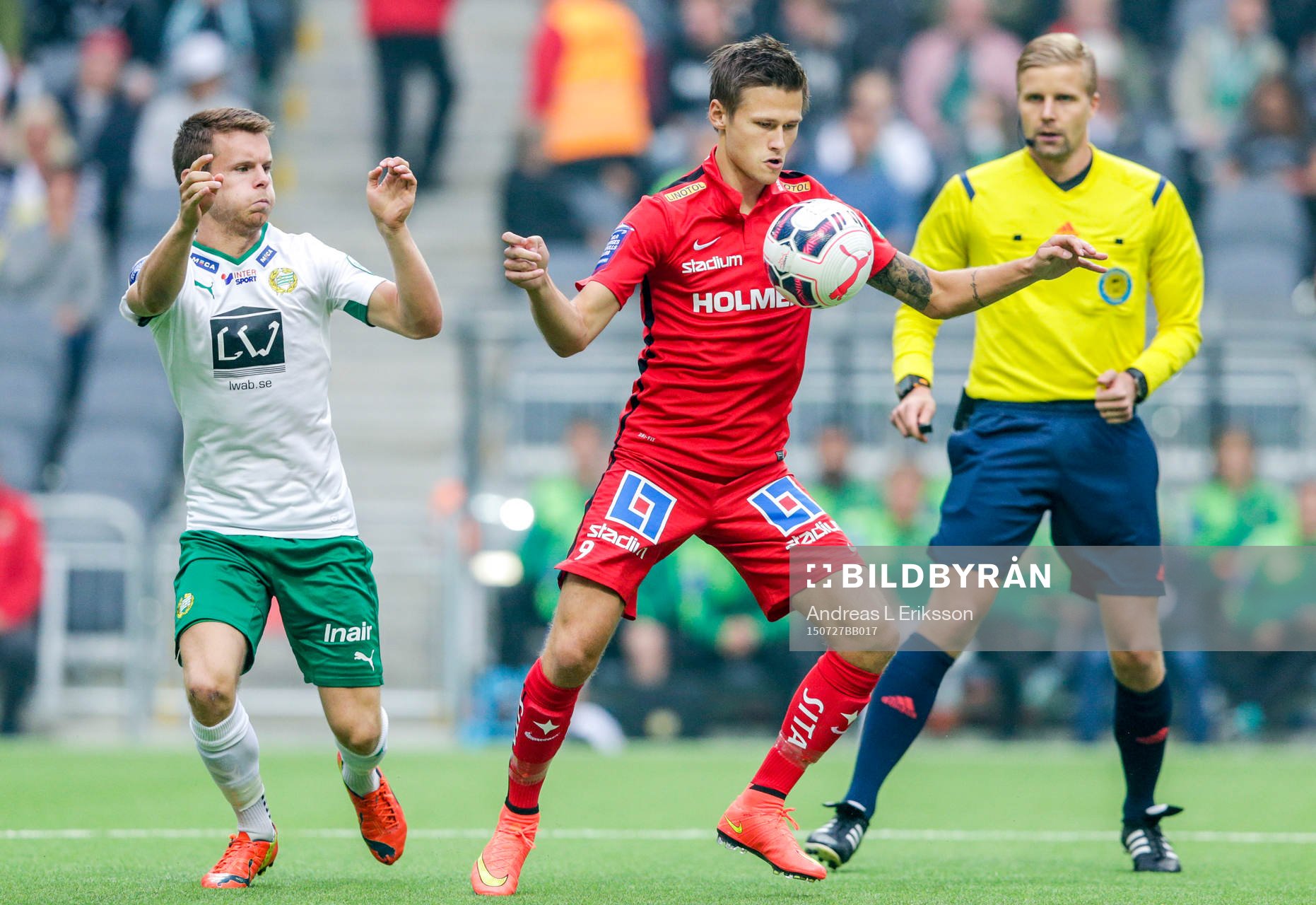 Hammarbys Måns Söderqvist och Norrköpings Arnor Ingvi