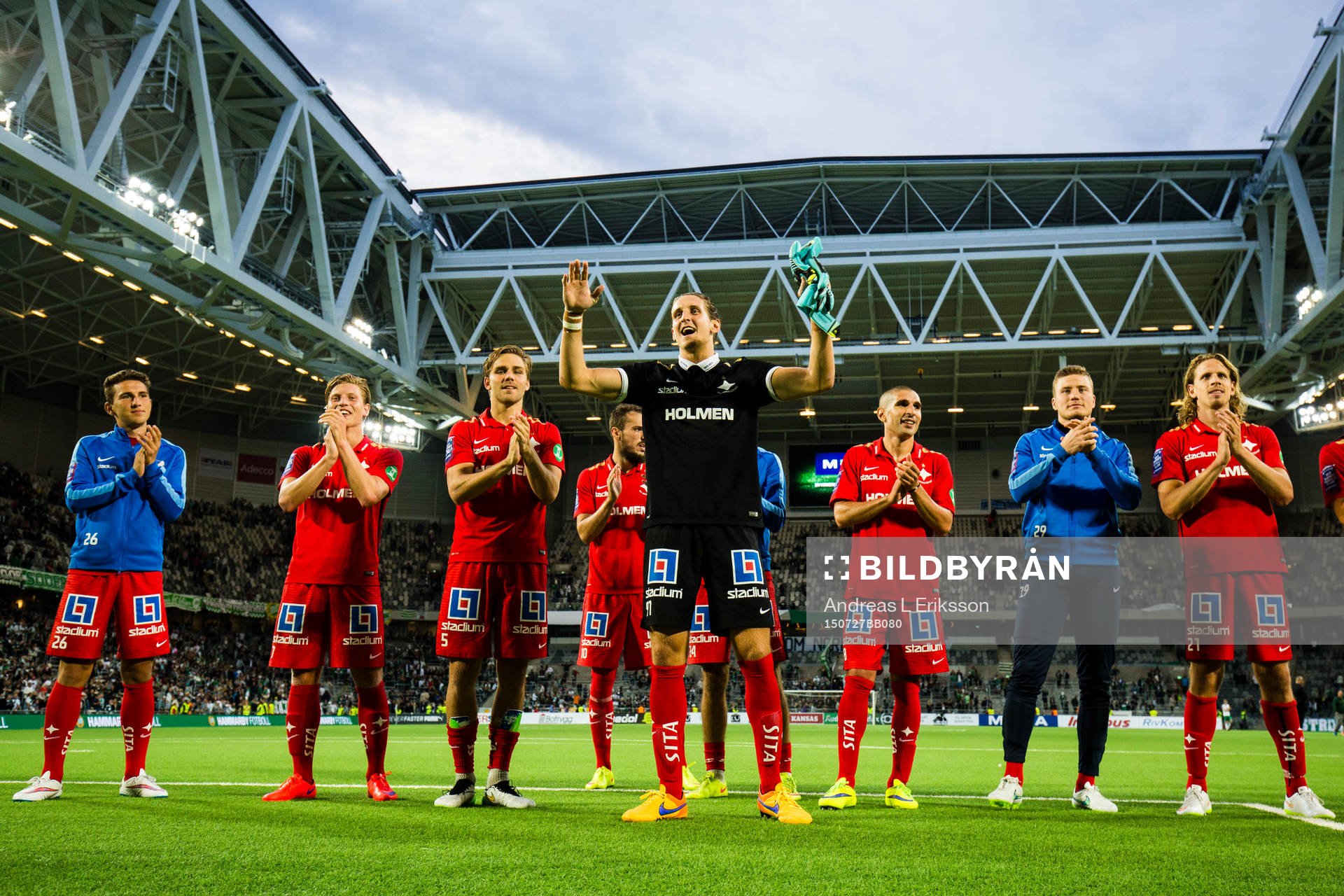 Norrköpings målvakt David Mitov Nilsson och hans