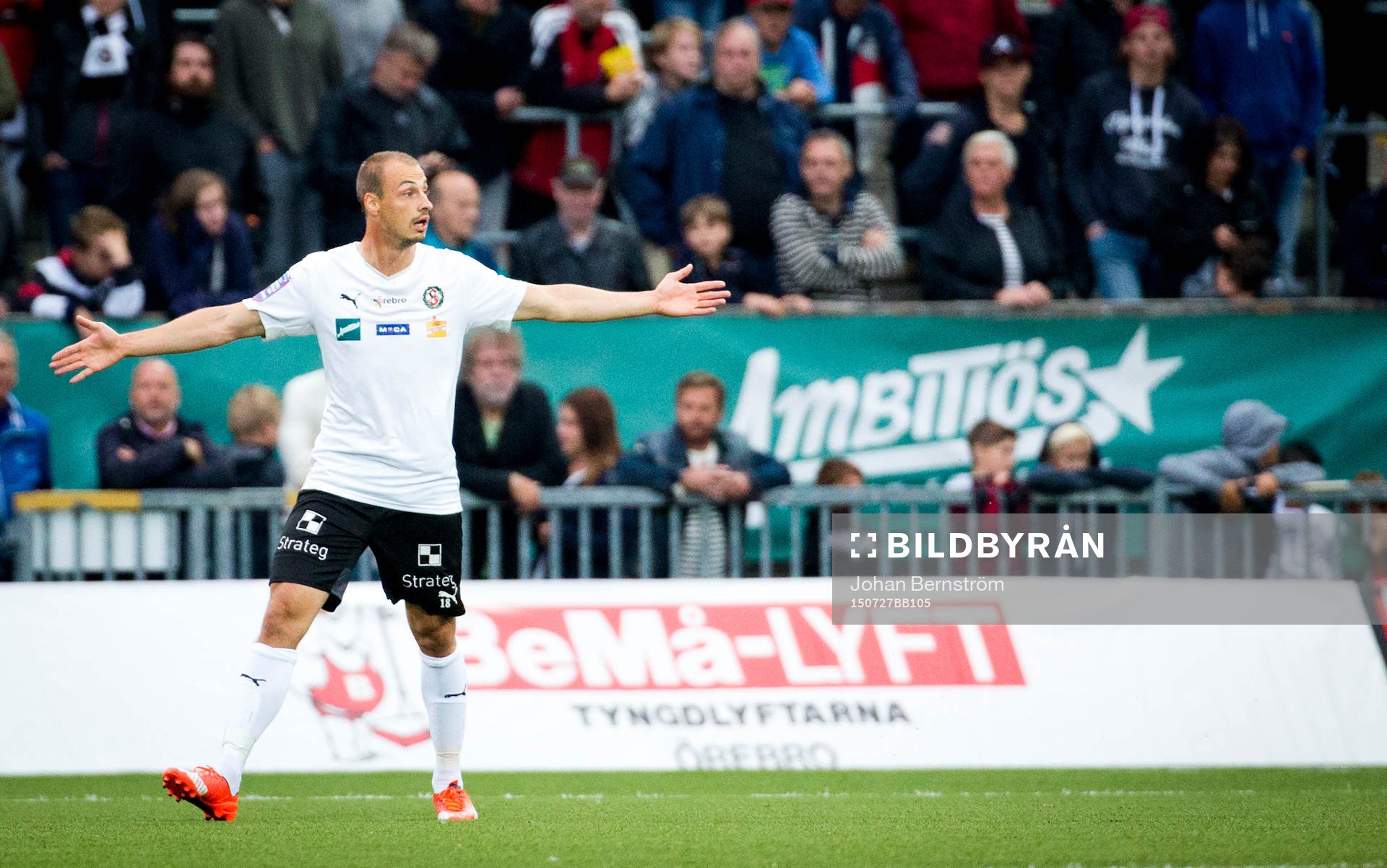 Örebros Pär Ericsson gör debut i Örebro