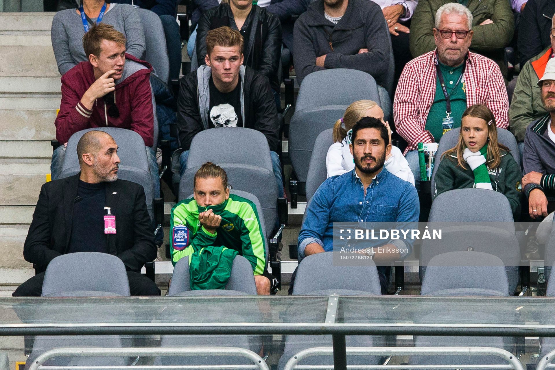 Hammarbys Oliver Silverholt och Pablo Pinones-Arce på