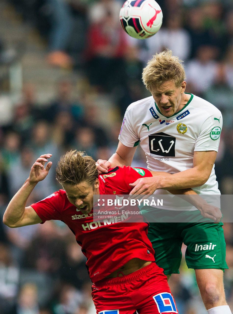 Norrköpings David Boo Wiklander och Norrköpings