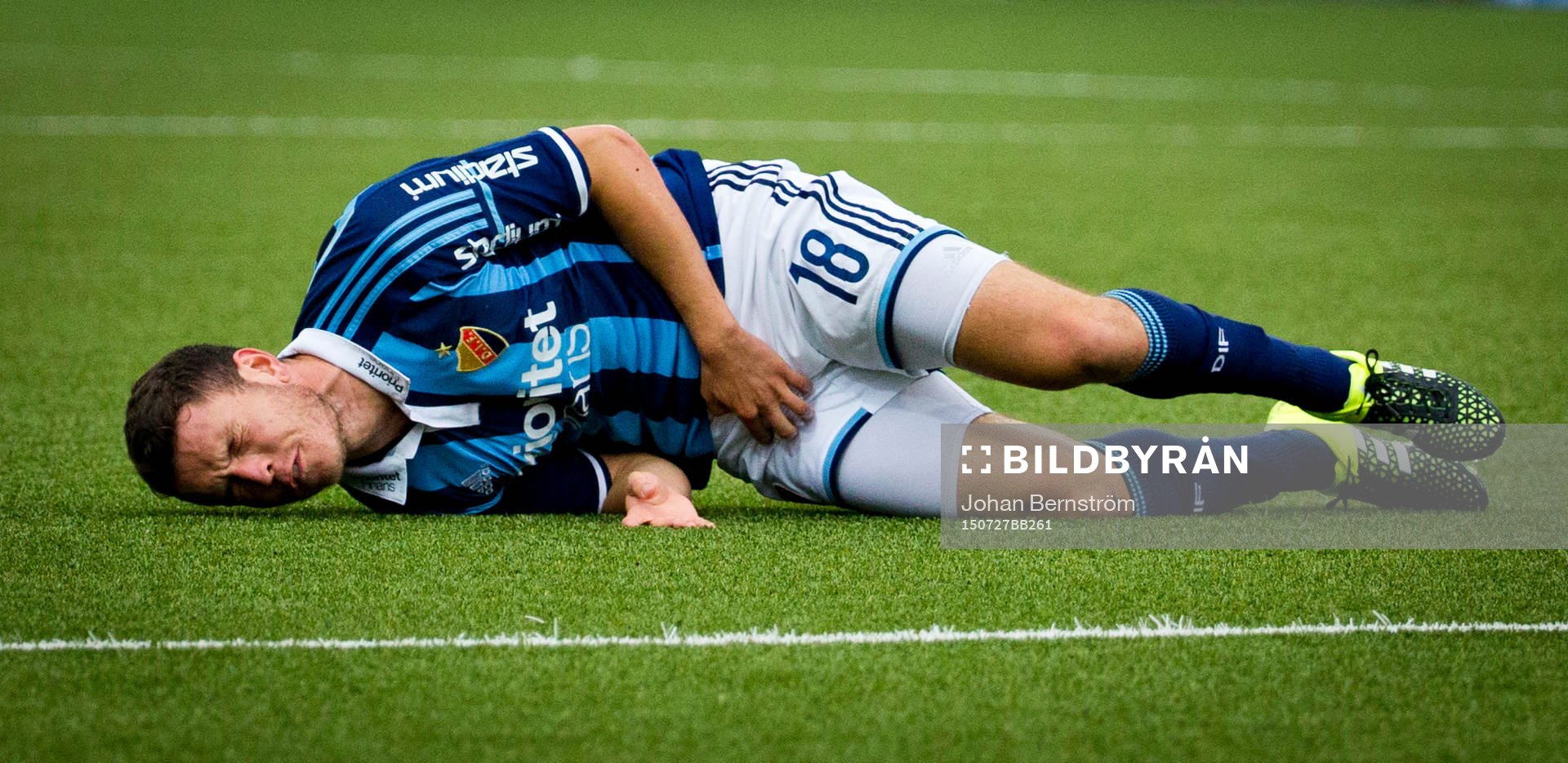 Djurgårdens Kerim Mrabti deppar