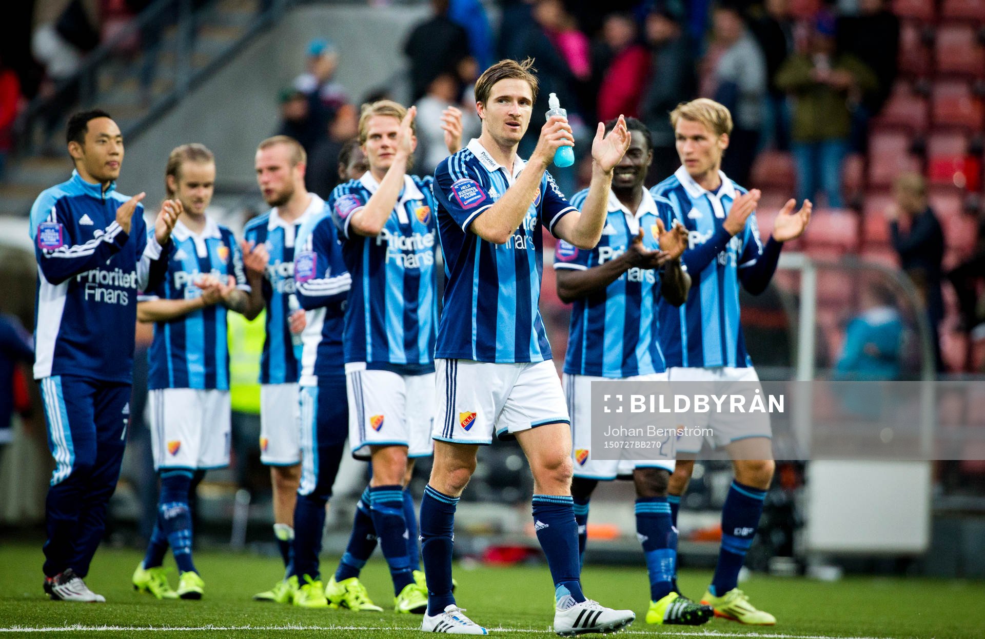 Matchens enda målskytt Djurgårdens Jesper Arvidsson