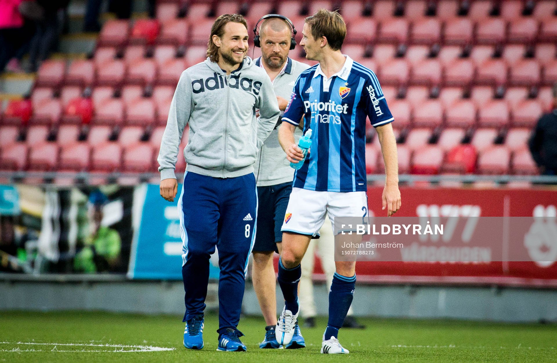 Matchens enda målskytt Djurgårdens Jesper Arvidsson