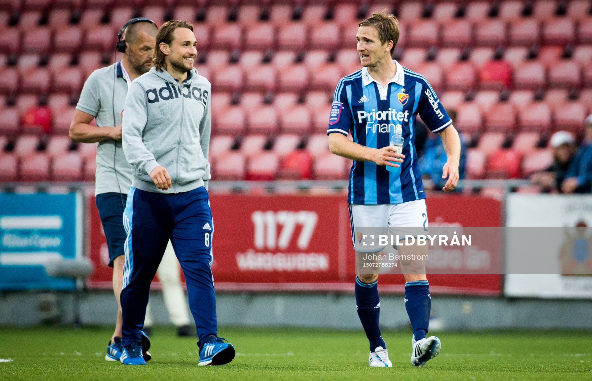 Matchens enda målskytt Djurgårdens Jesper Arvidsson