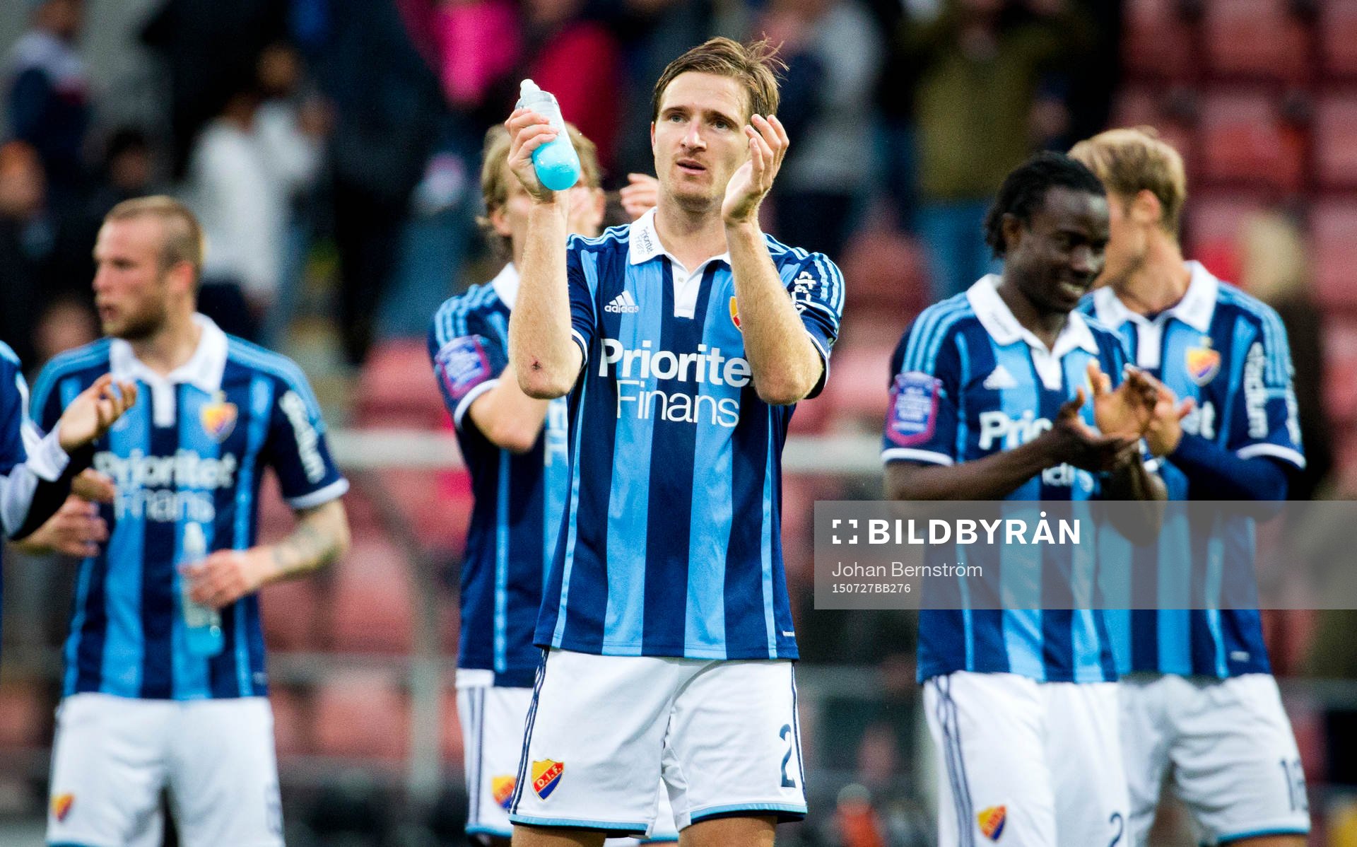 Matchens enda målskytt Djurgårdens Jesper Arvidsson