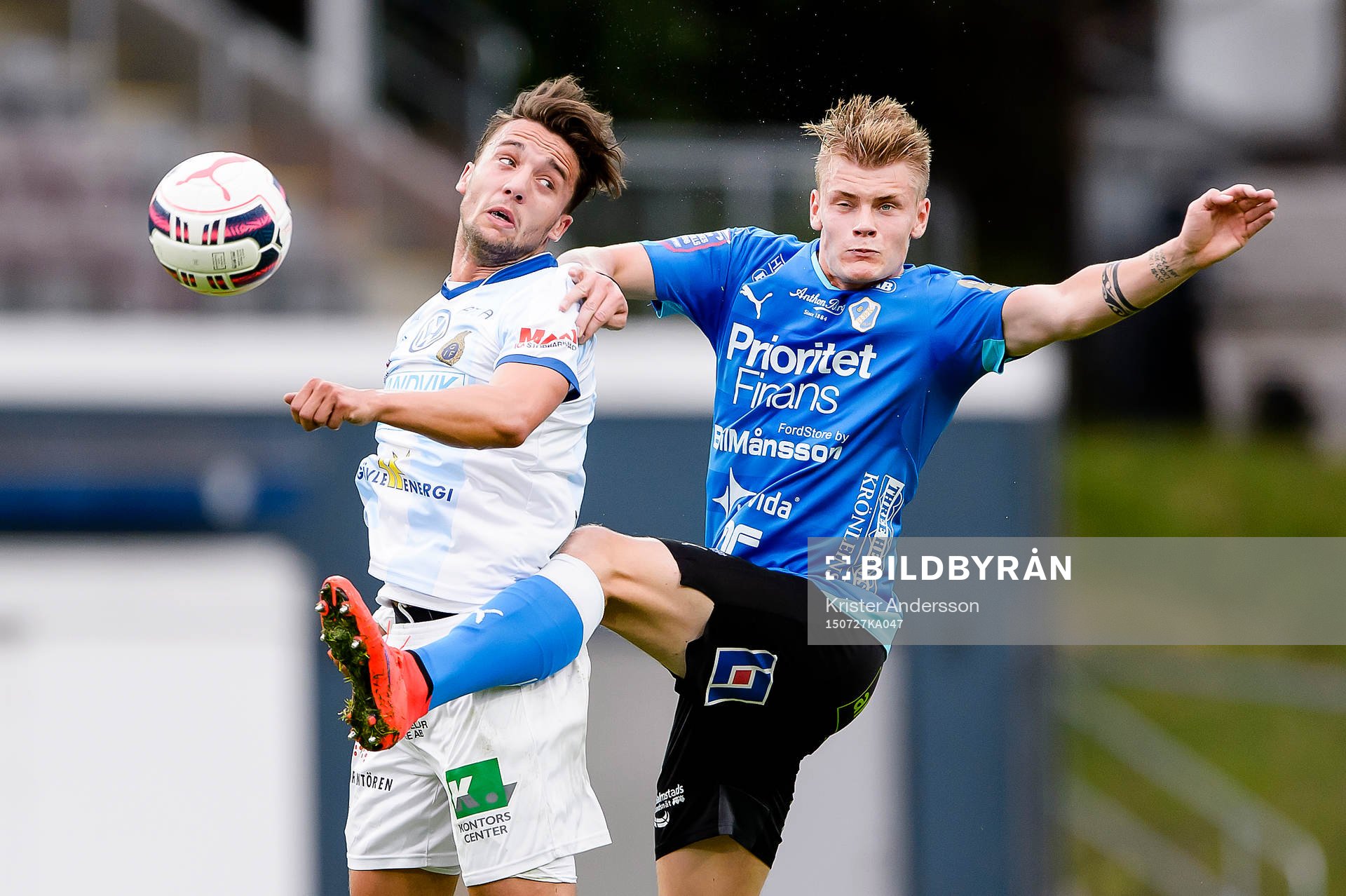 Gefles Dardan Mustafa och Halmstads Eric Smith