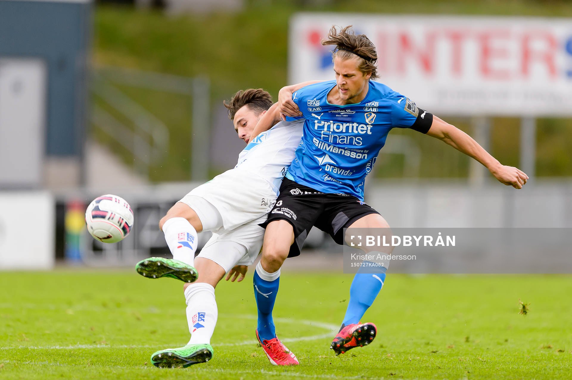 under en fotbollsmatch i Allsvenskan mellan Halmstad och
