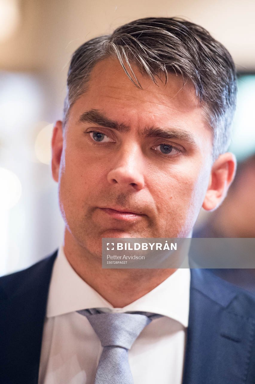 Malmö FFs VD Niclas Carlnén när han