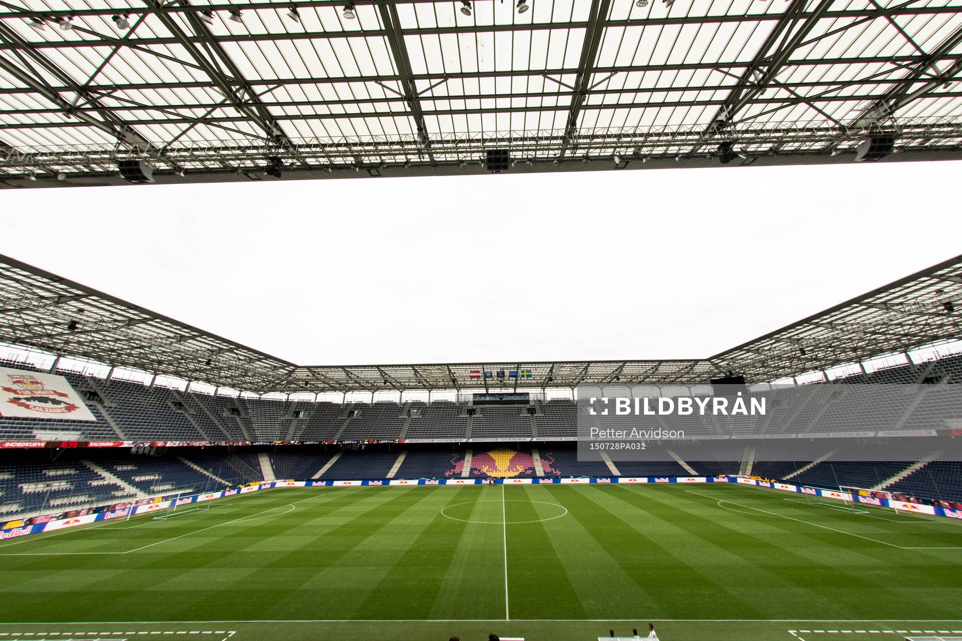 Översiktsbild över Red Bull Arena