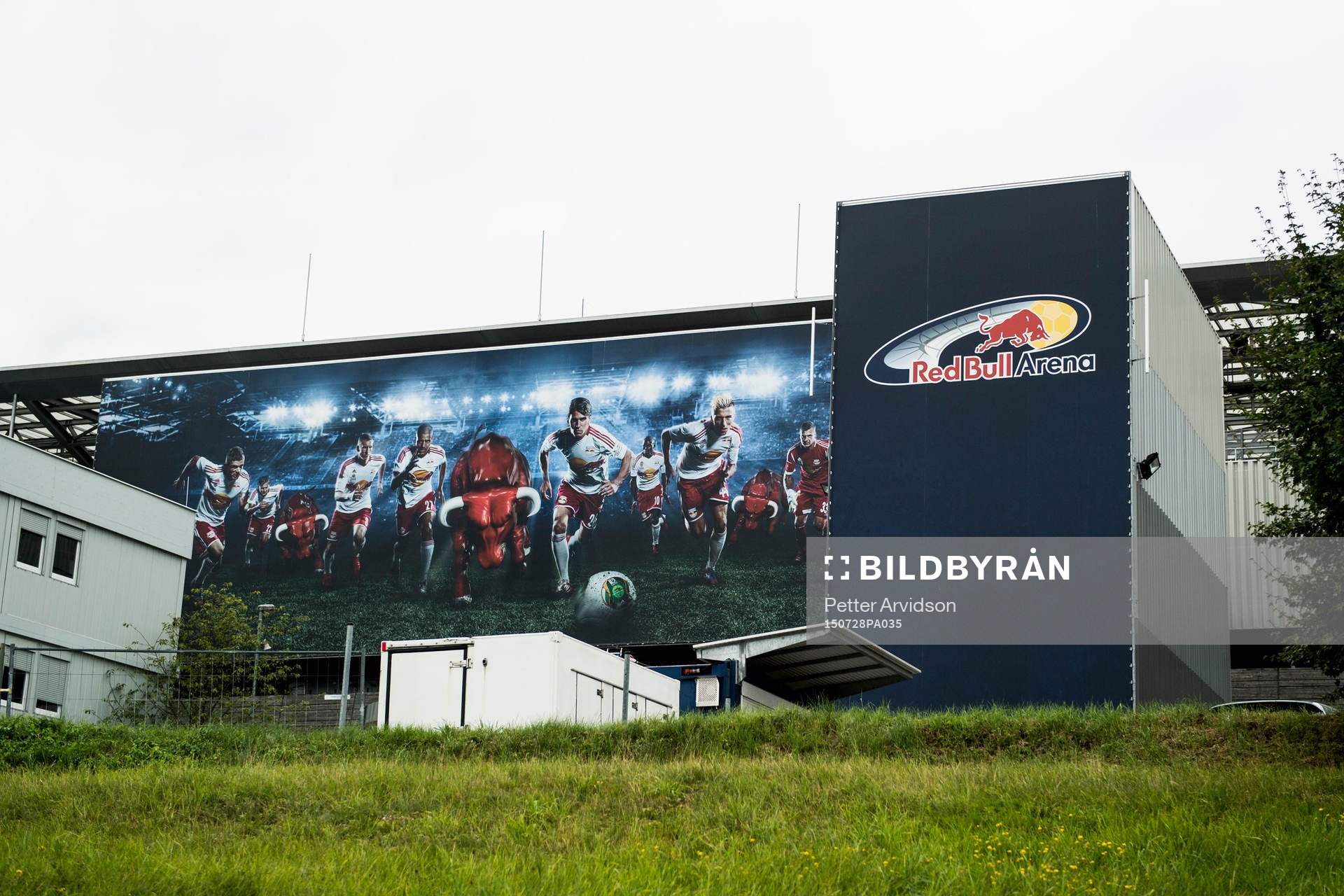 Exteriör på Red Bull Arena