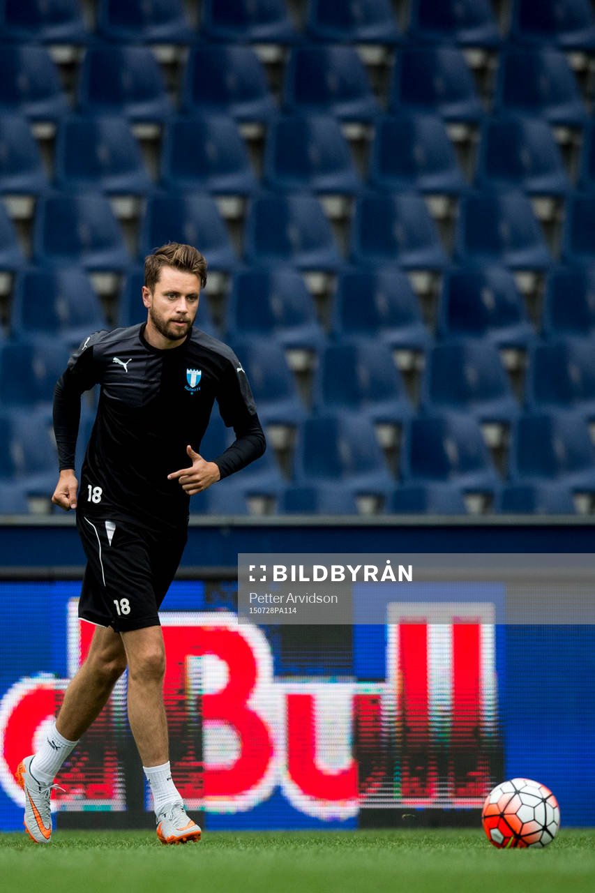 Malmö FFs Kári Árnason