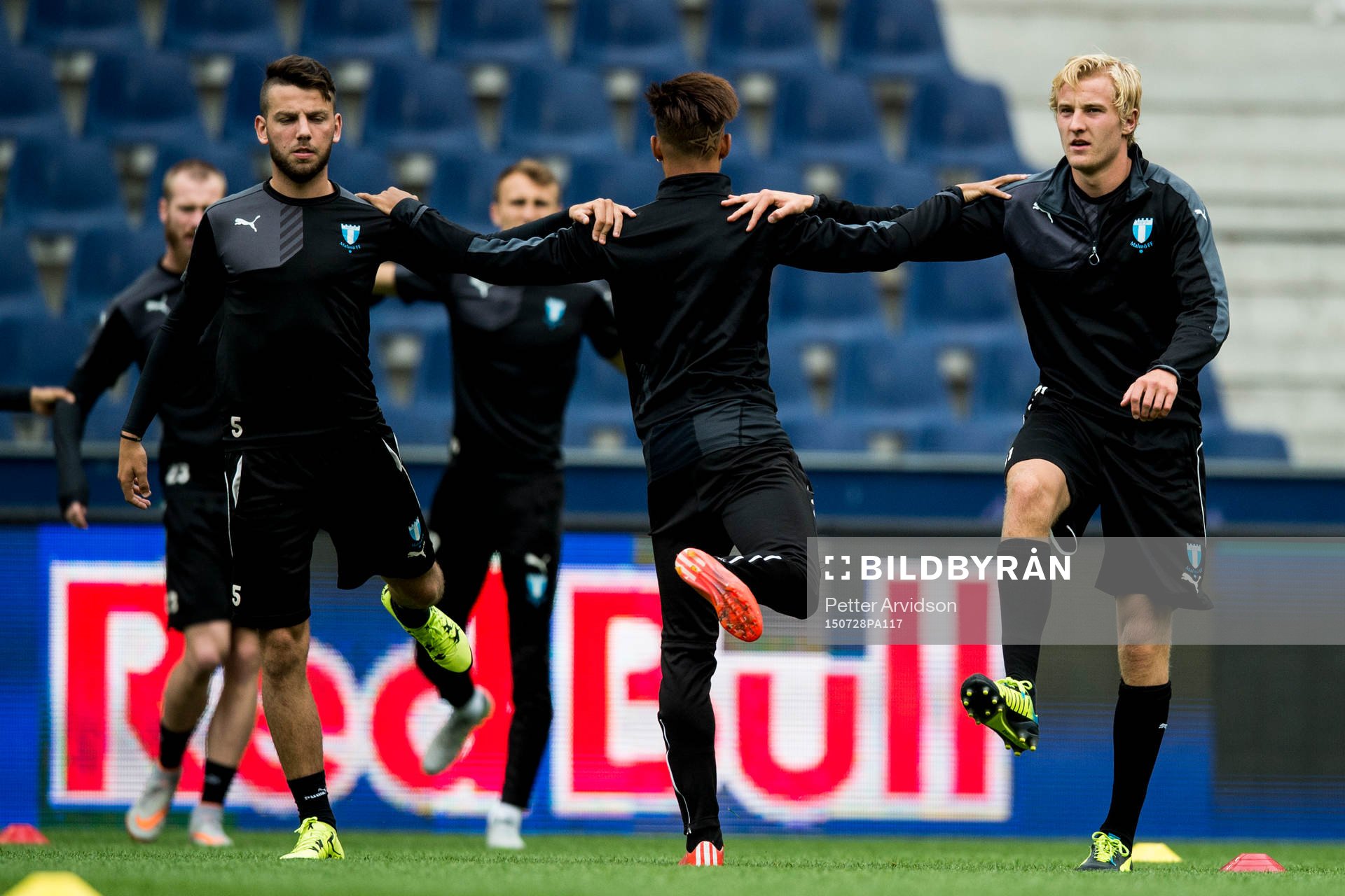 Malmö FFs Erdal Rakip och Franz Brorsson