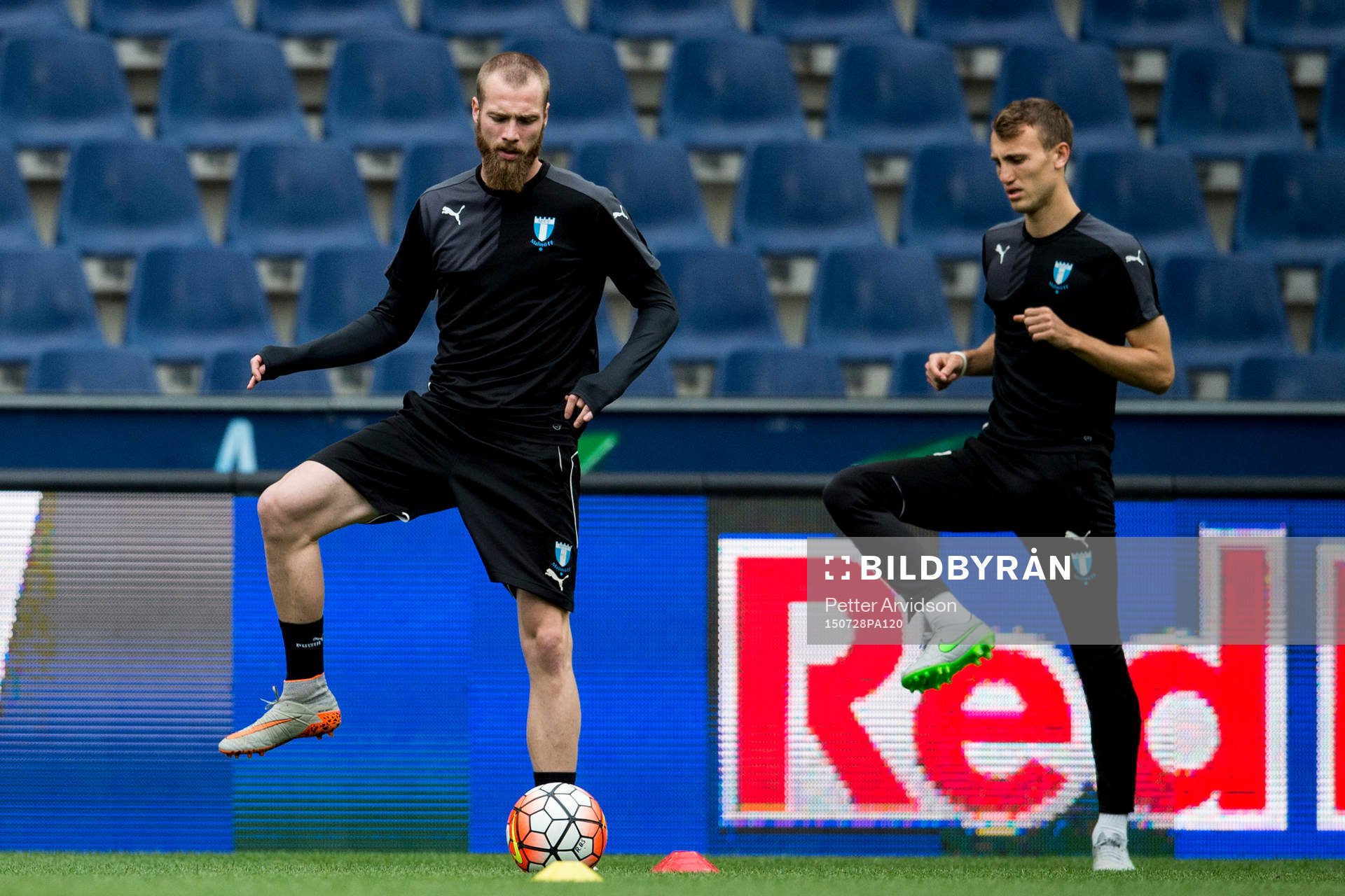 Malmö FFs Jo Inge Berget och Magnus Wolff Eikrem