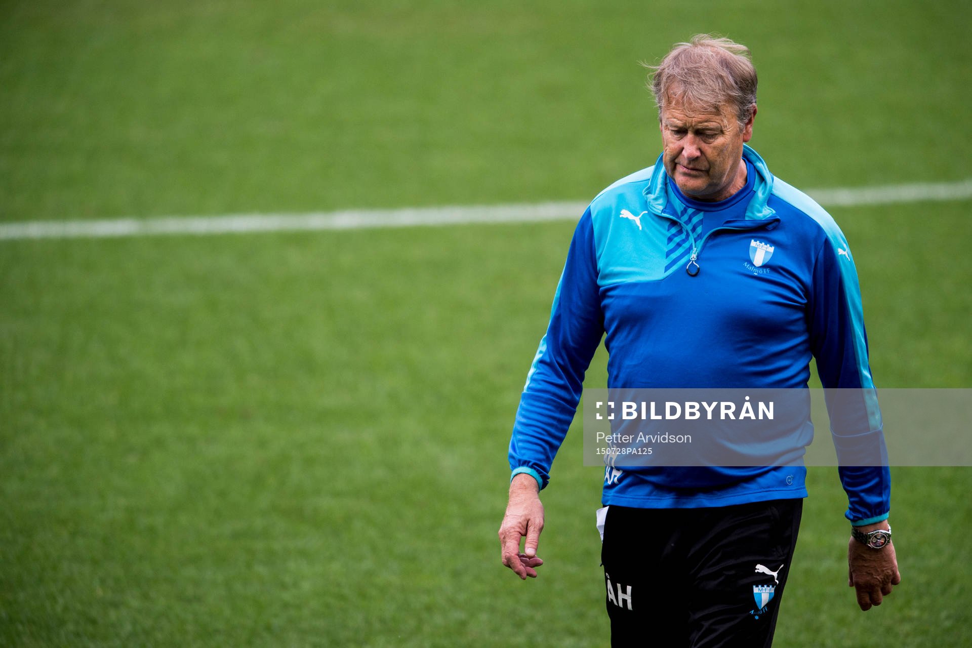 Malmö FFs tränare Åge Hareide deppar