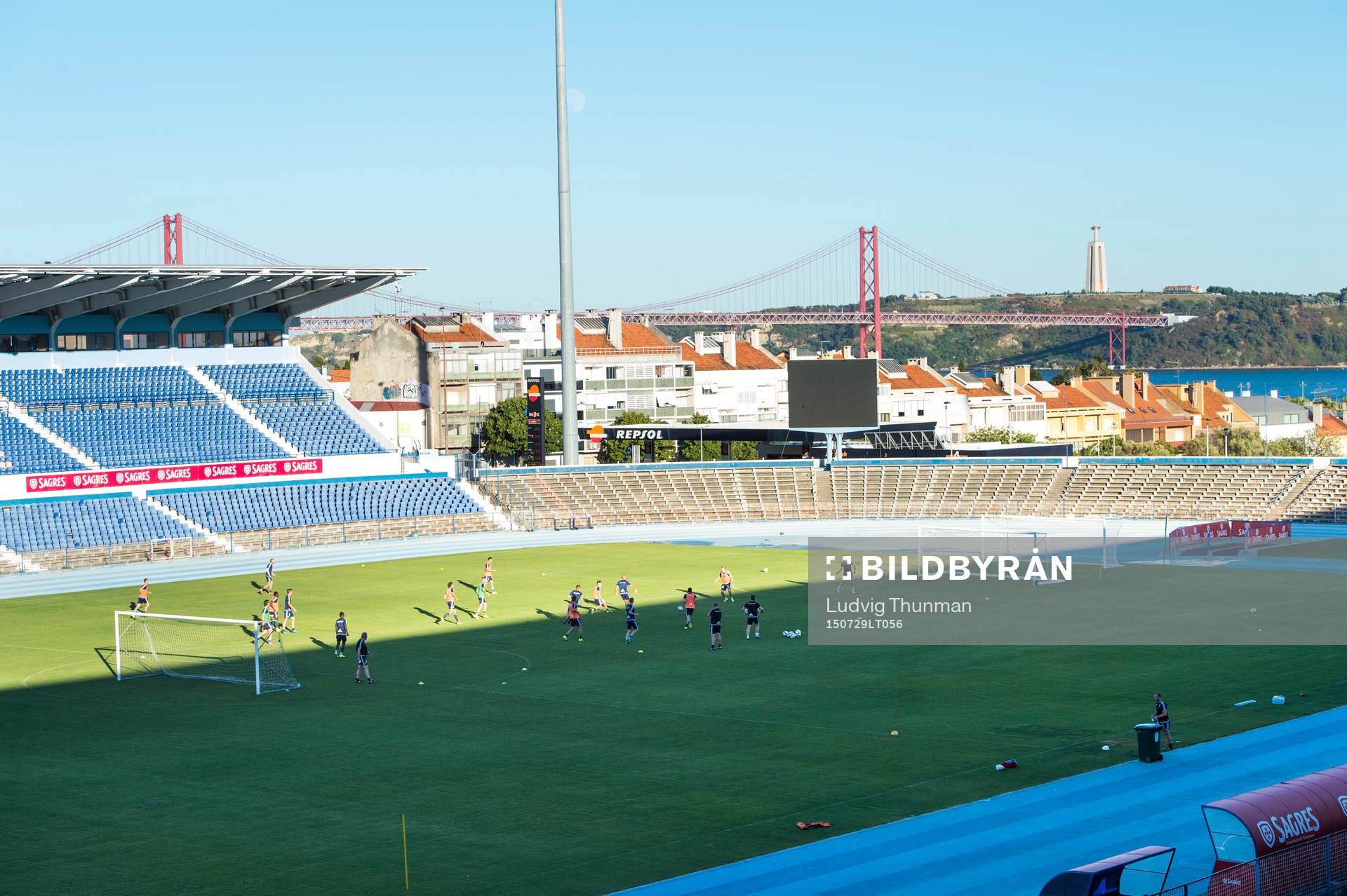 Översiktsbild över Estádio do Restelo