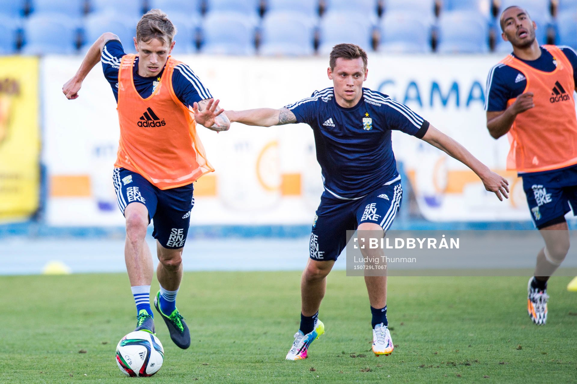 IFK Göteborgs Sören Rieks och Jakob Ankersen
