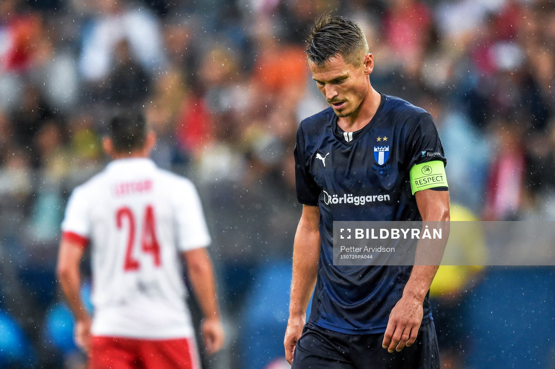 Malmö FFs Markus Rosenberg deppar