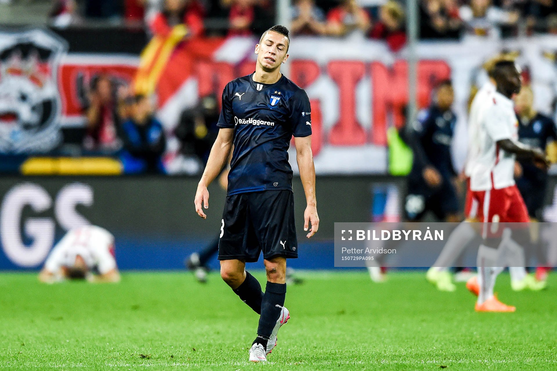 Malmö FFs Nikola Djurjic deppar