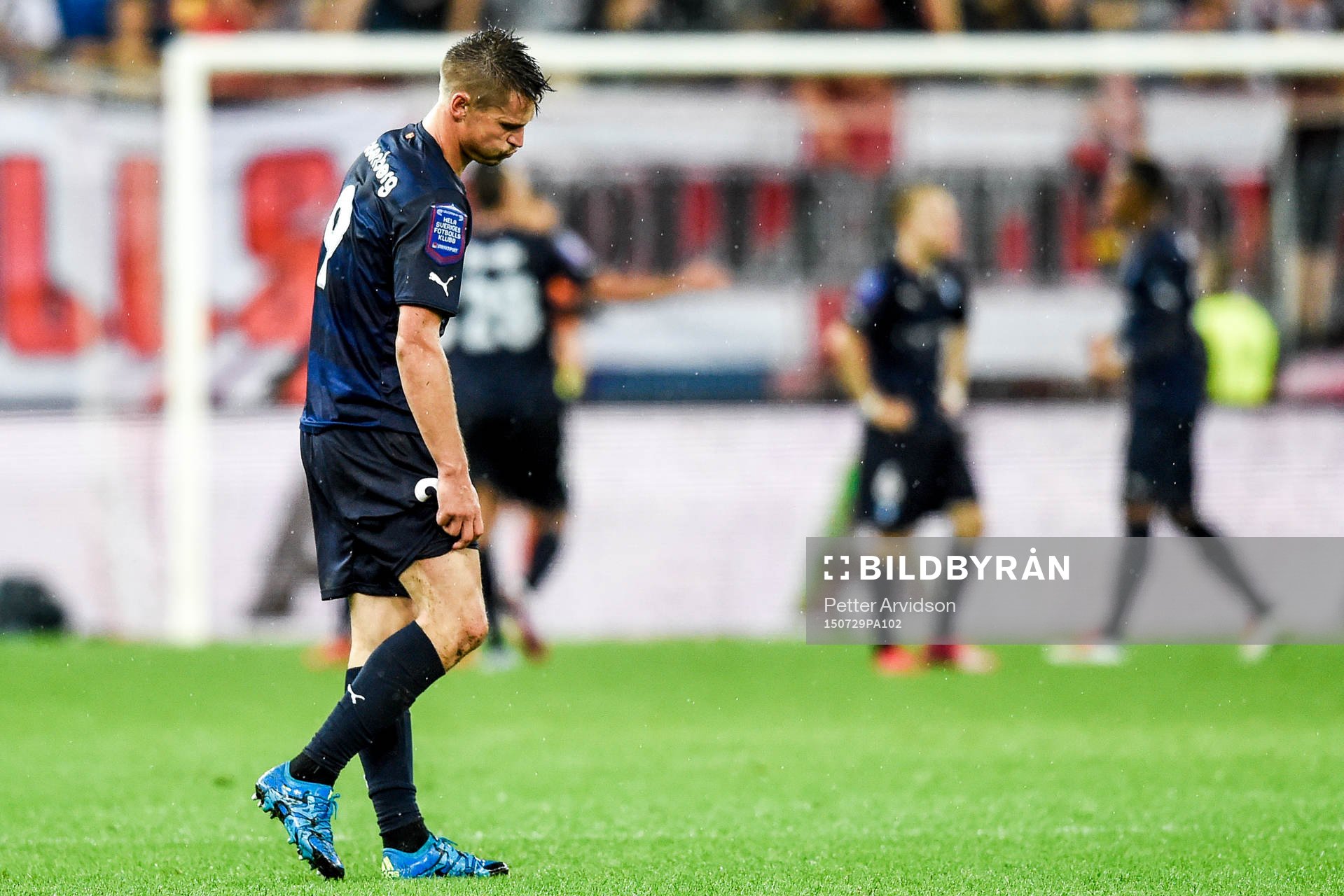 Malmö FFs Markus Rosenberg deppar