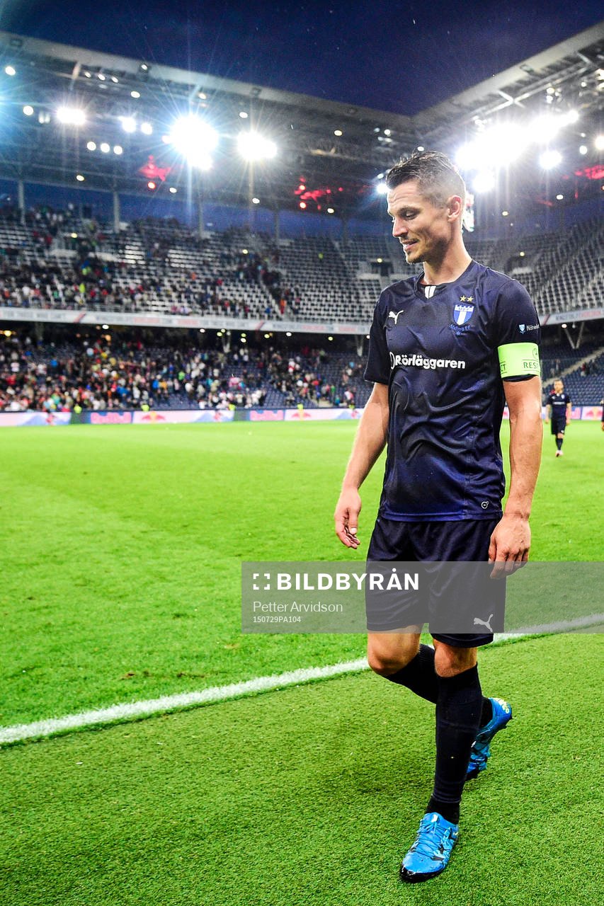 Malmö FFs Markus Rosenberg deppar