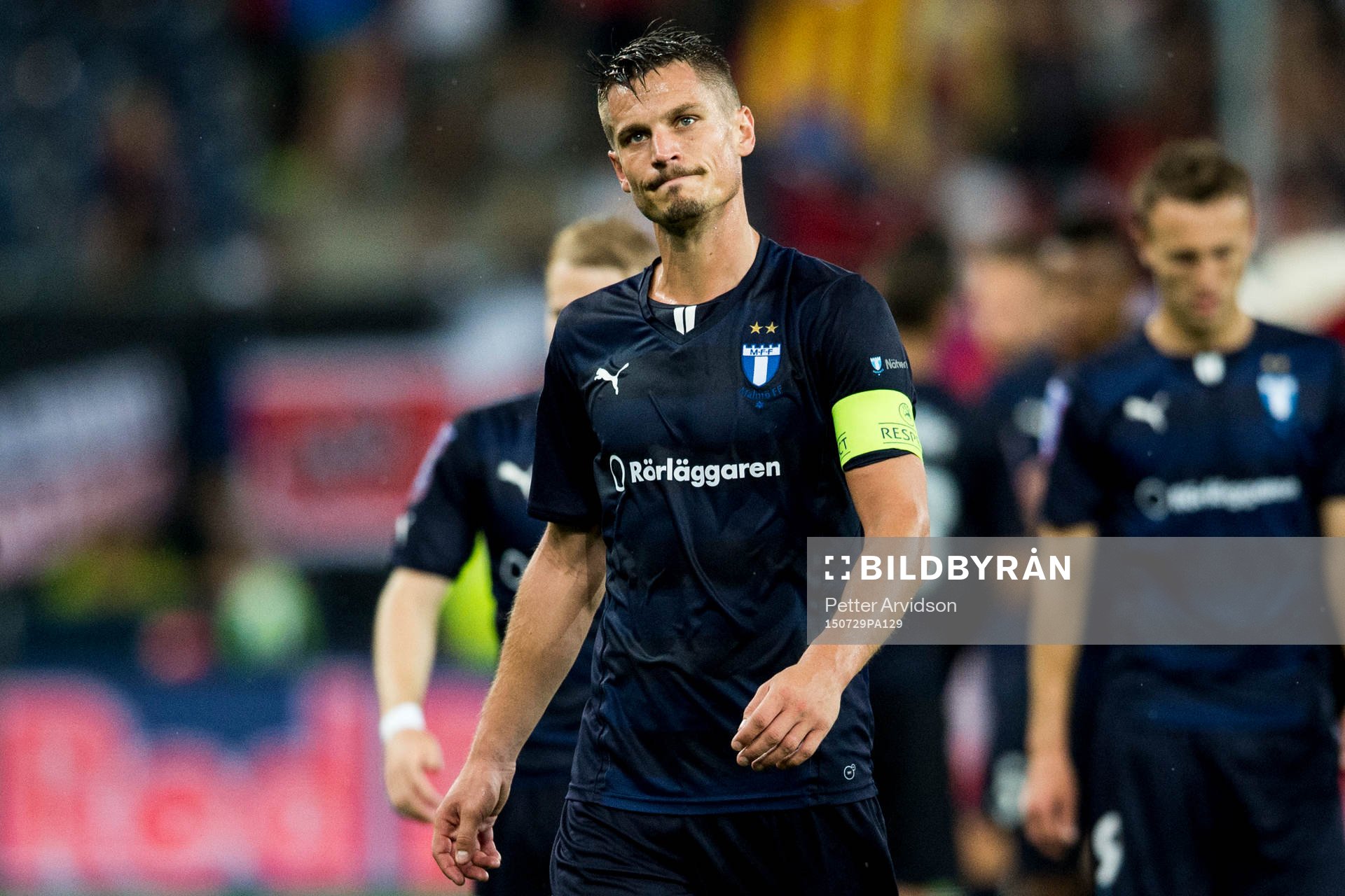 Malmö FFs Markus Rosenberg deppar