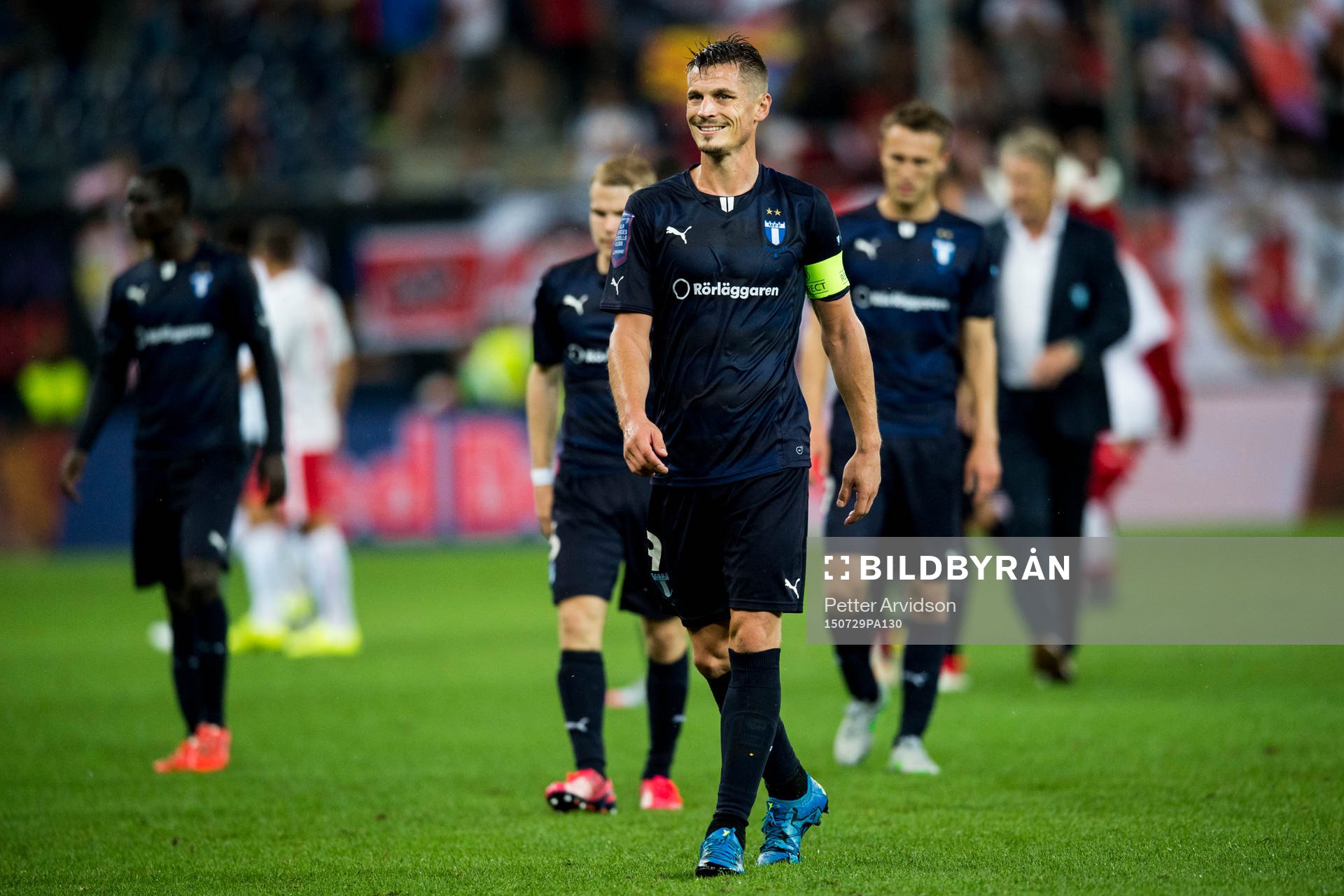 Malmö FFs Markus Rosenberg deppar