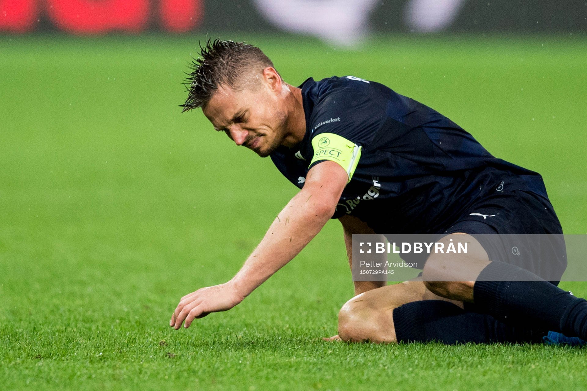 Malmö FFs Markus Rosenberg deppar