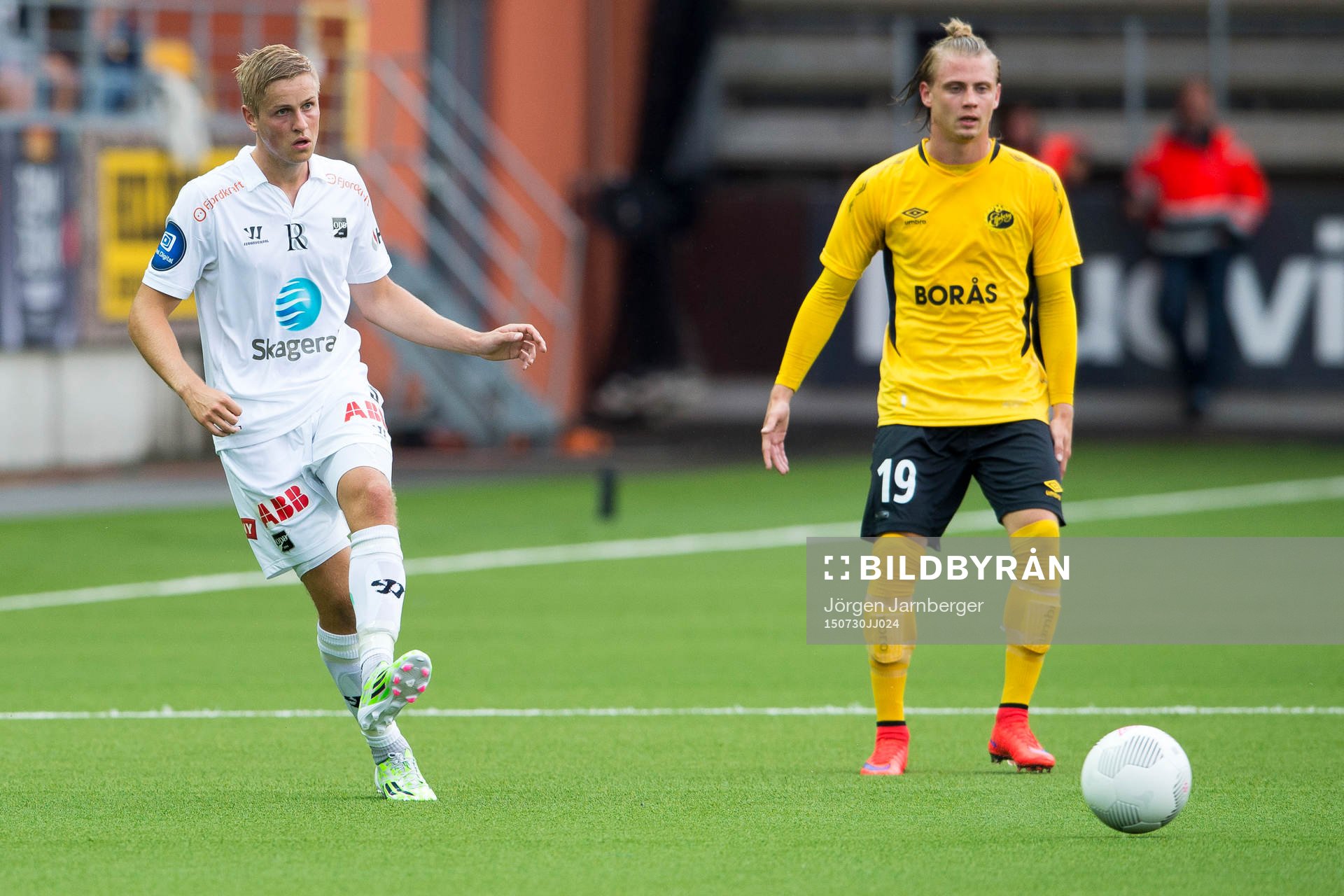 Odds Thomas Grögaard och Elfsborgs Simon Hedlund
