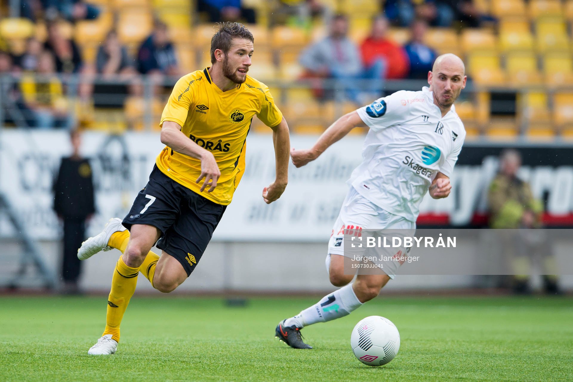 Elfsborgs Marcus Rohdén och Odds Jone Samuelsen