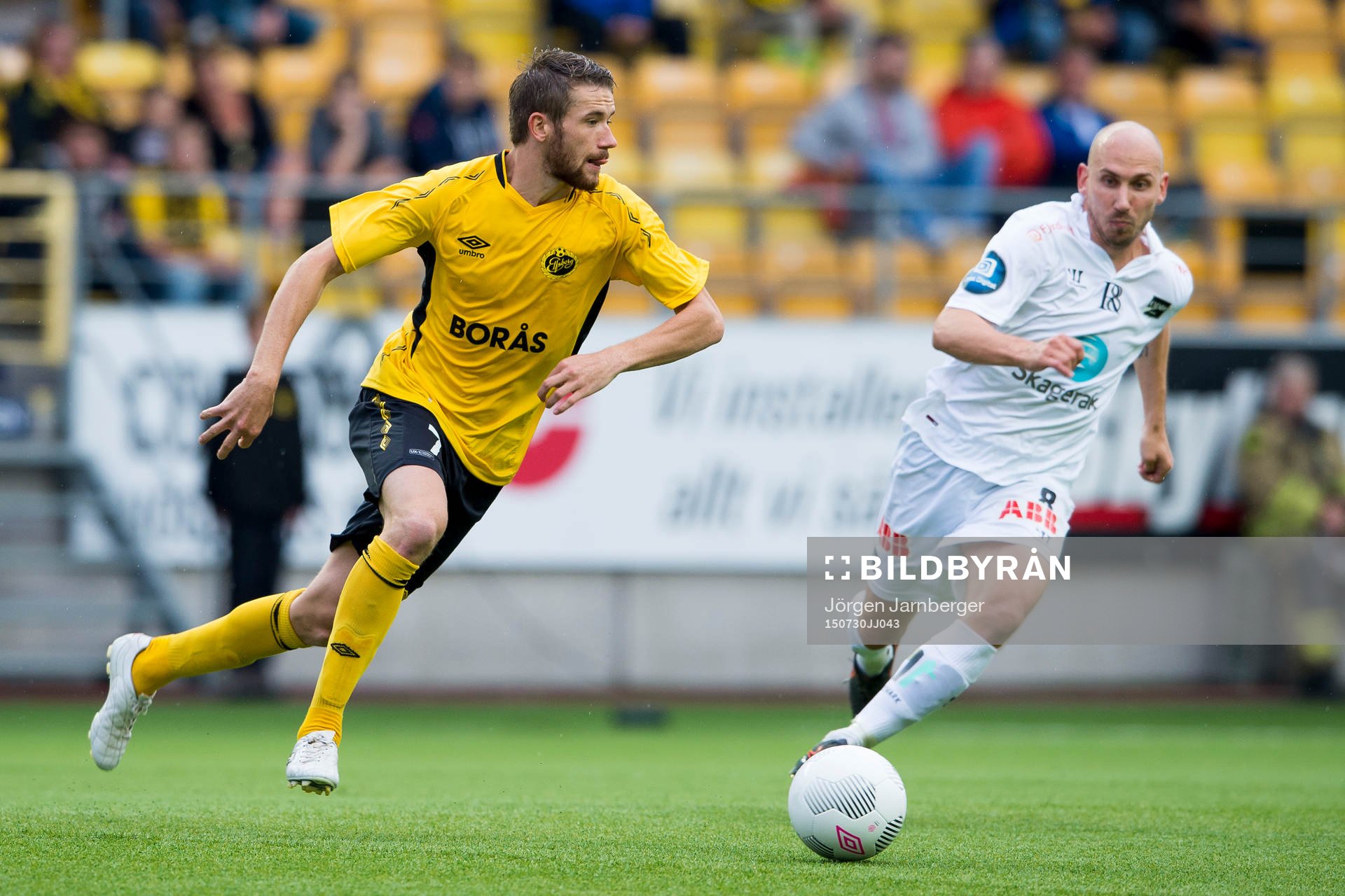 Elfsborgs Marcus Rohdén och Odds Jone Samuelsen