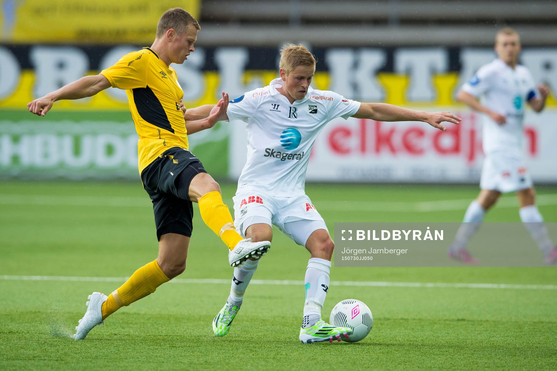 Kamp mellan Odds Thomas Grögaard och Elfsborgs Viktor